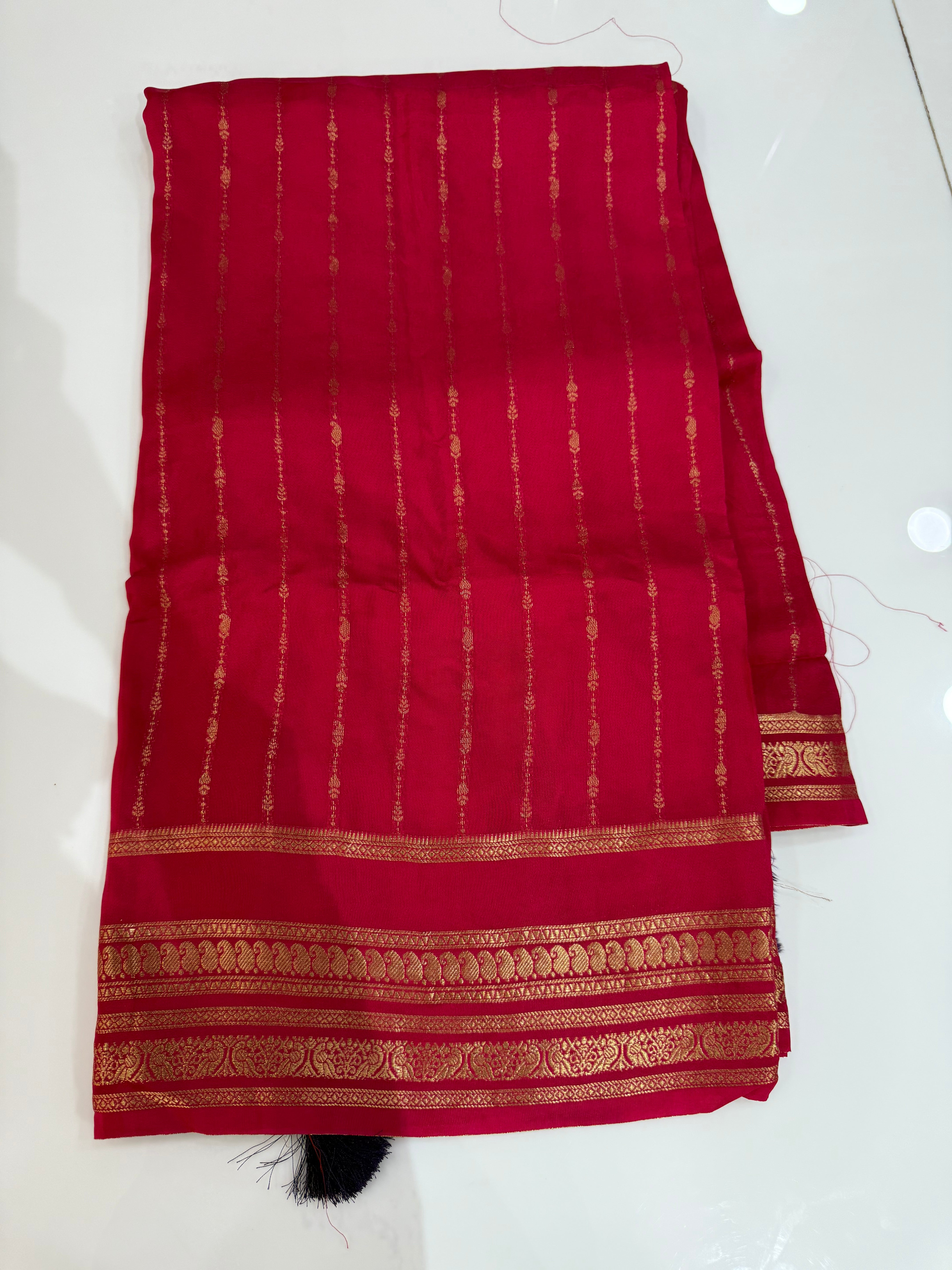 SSS-121 vintage mysore silk sares