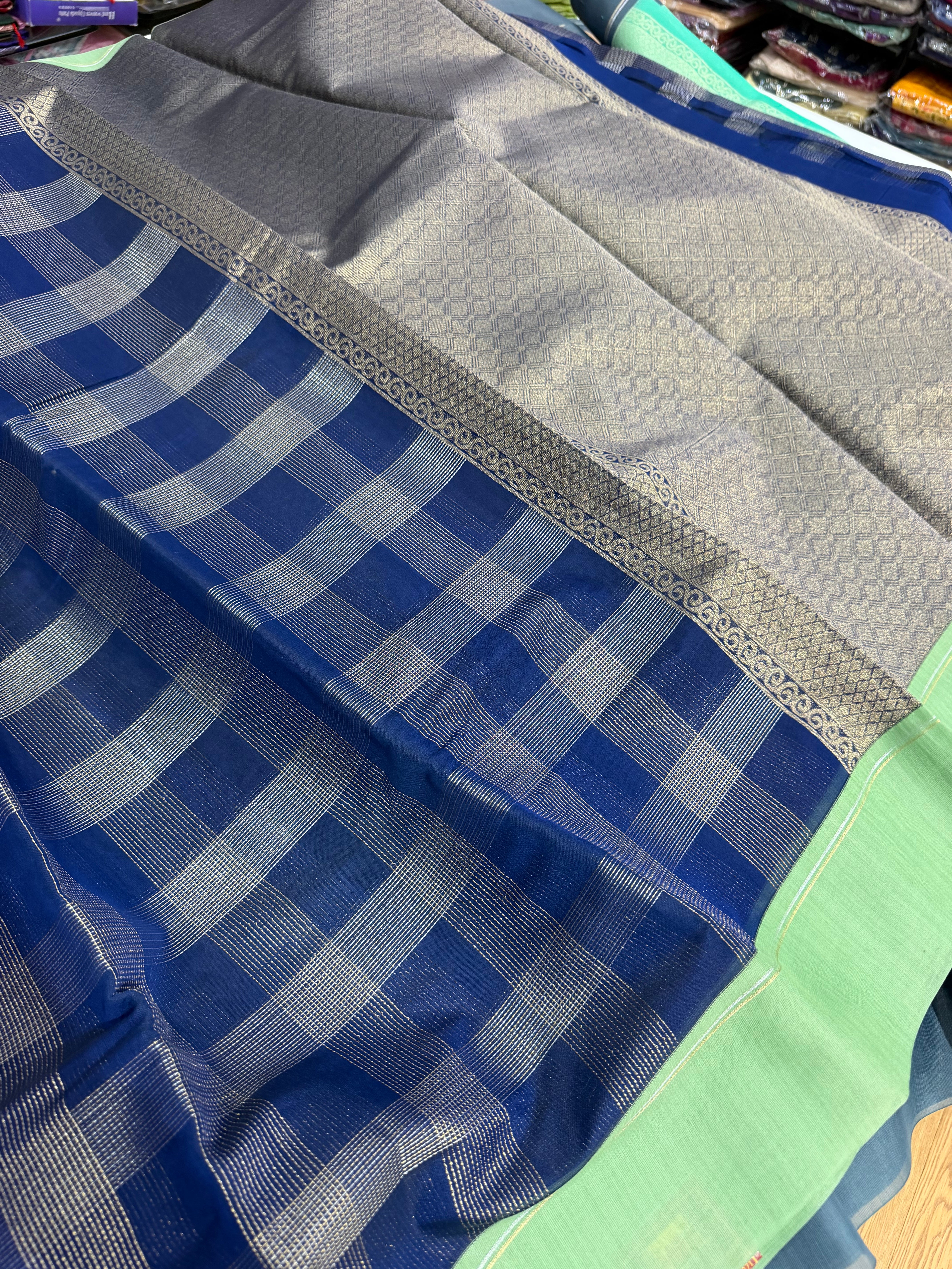 SSS-14 korvai sico pattu sarees