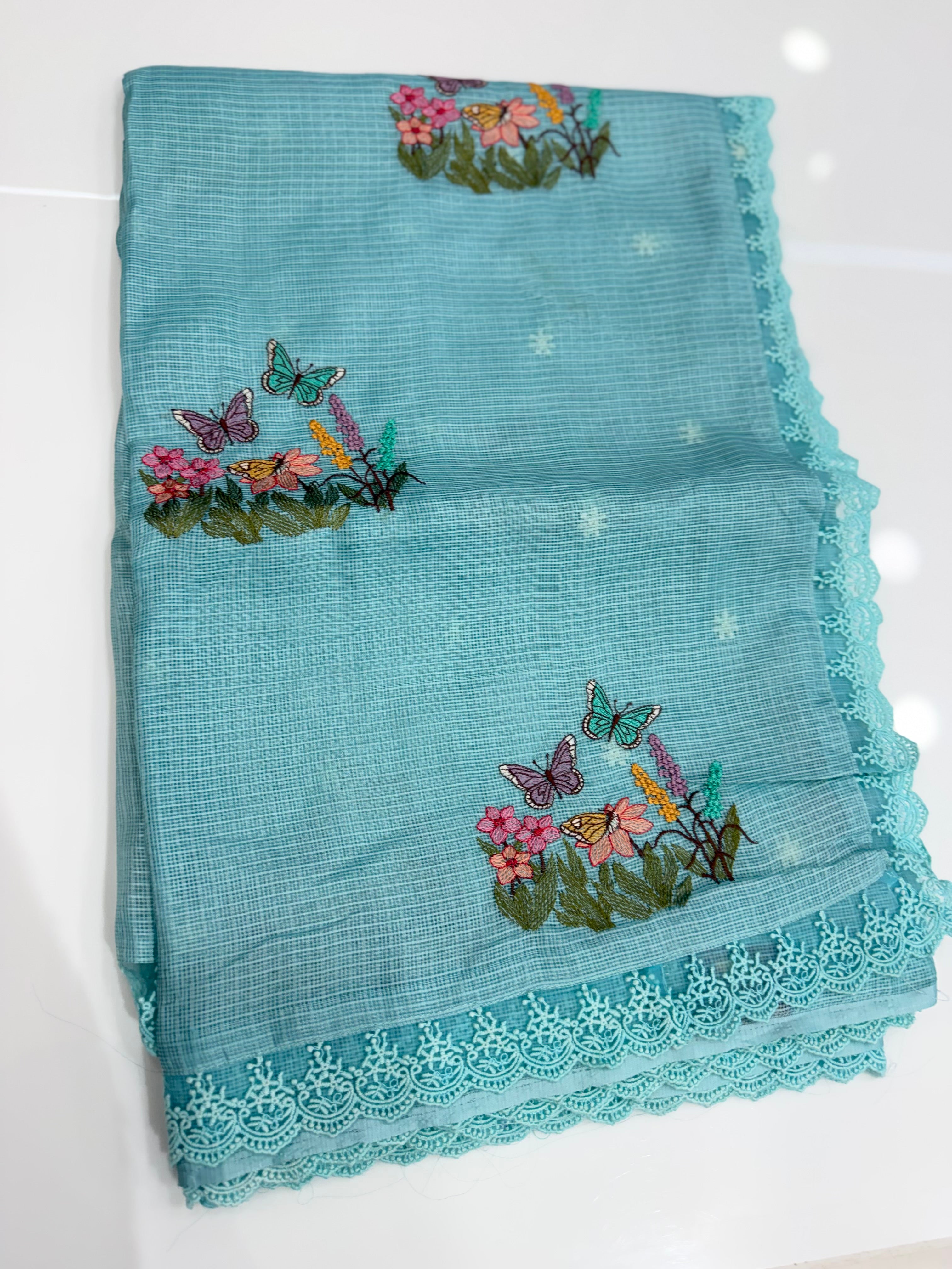 SSS-01 kotta embroidery sarees