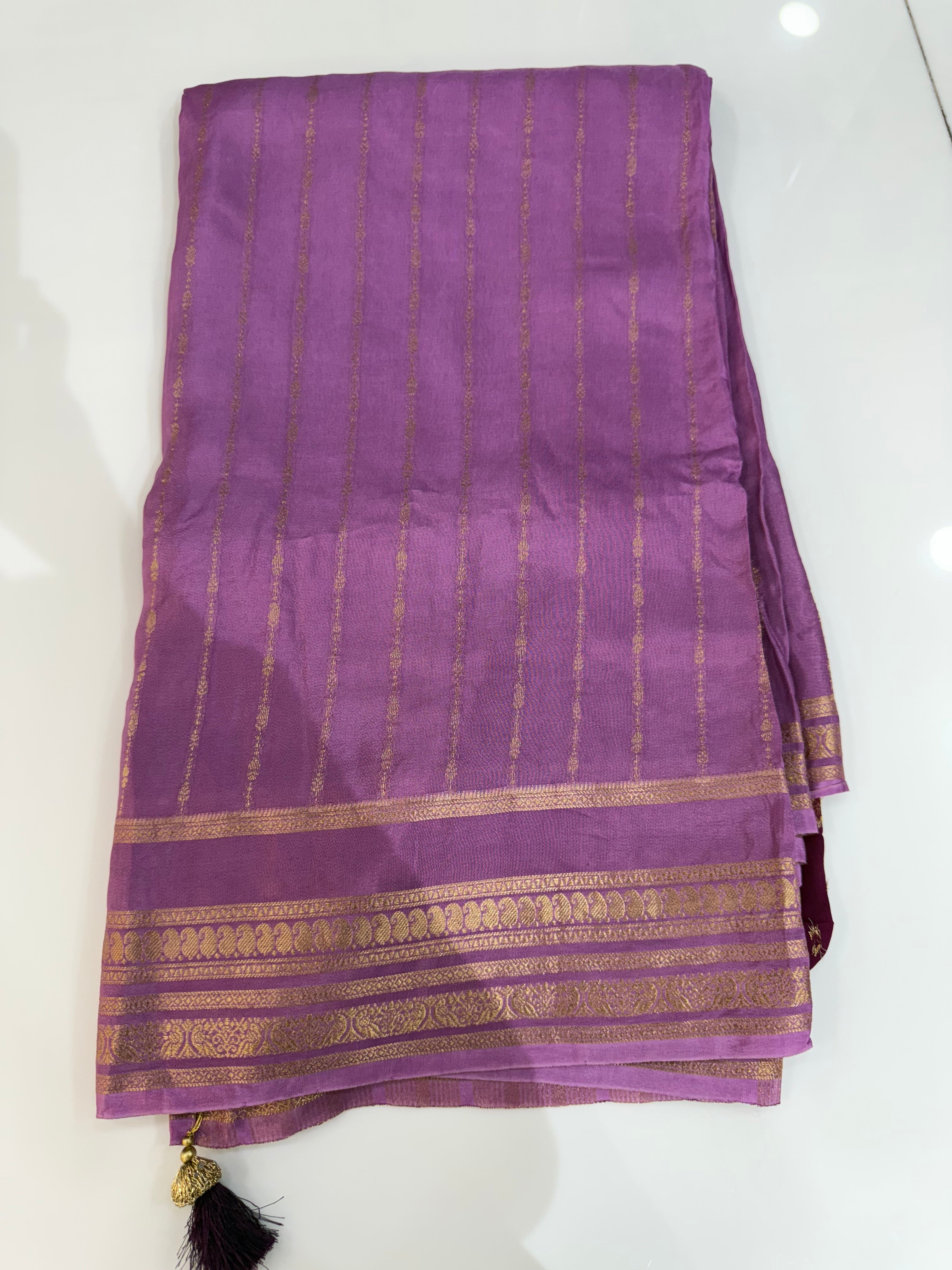 SSS-121 vintage mysore silk sares