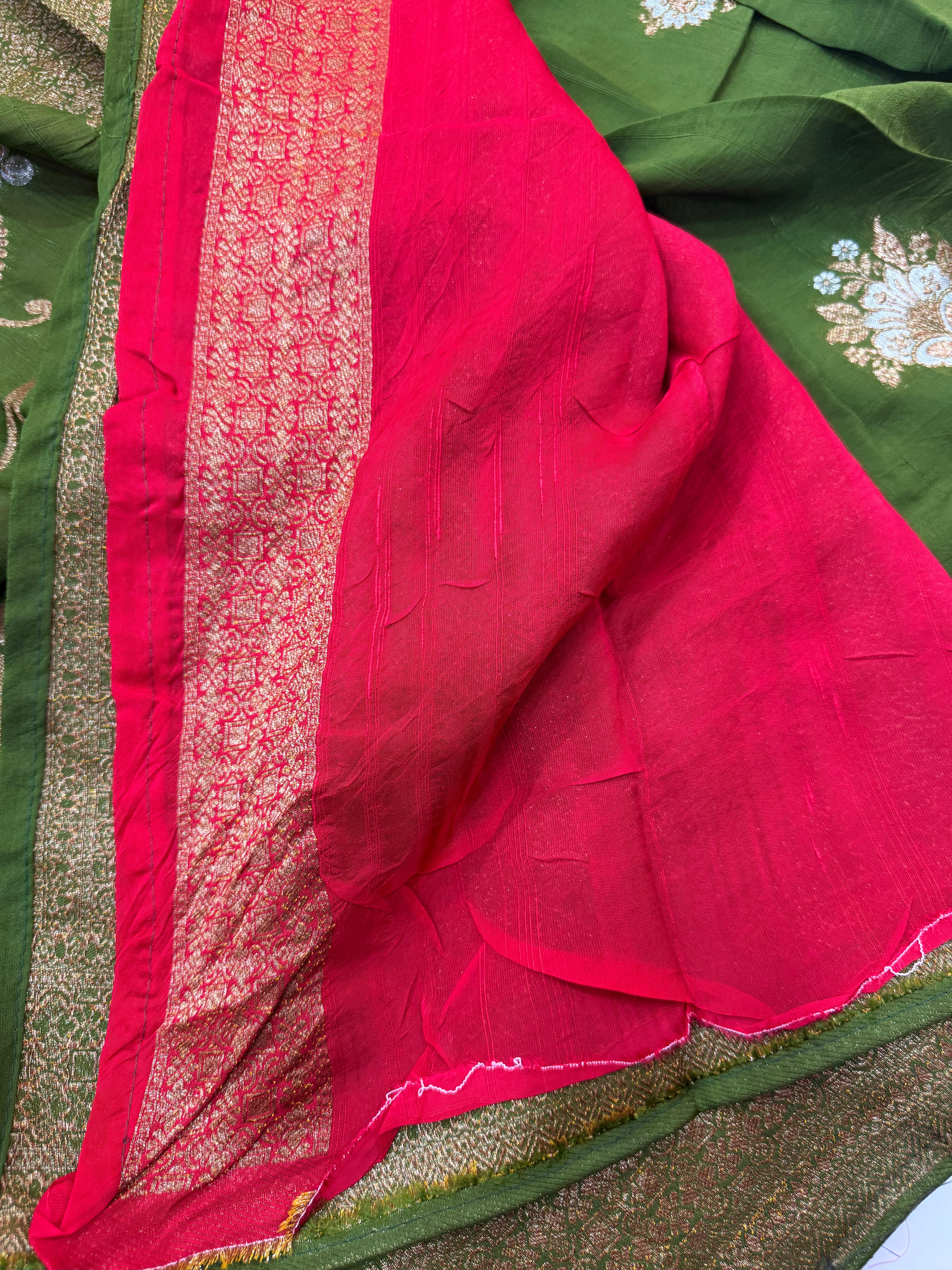SSS-44 tussar work saree