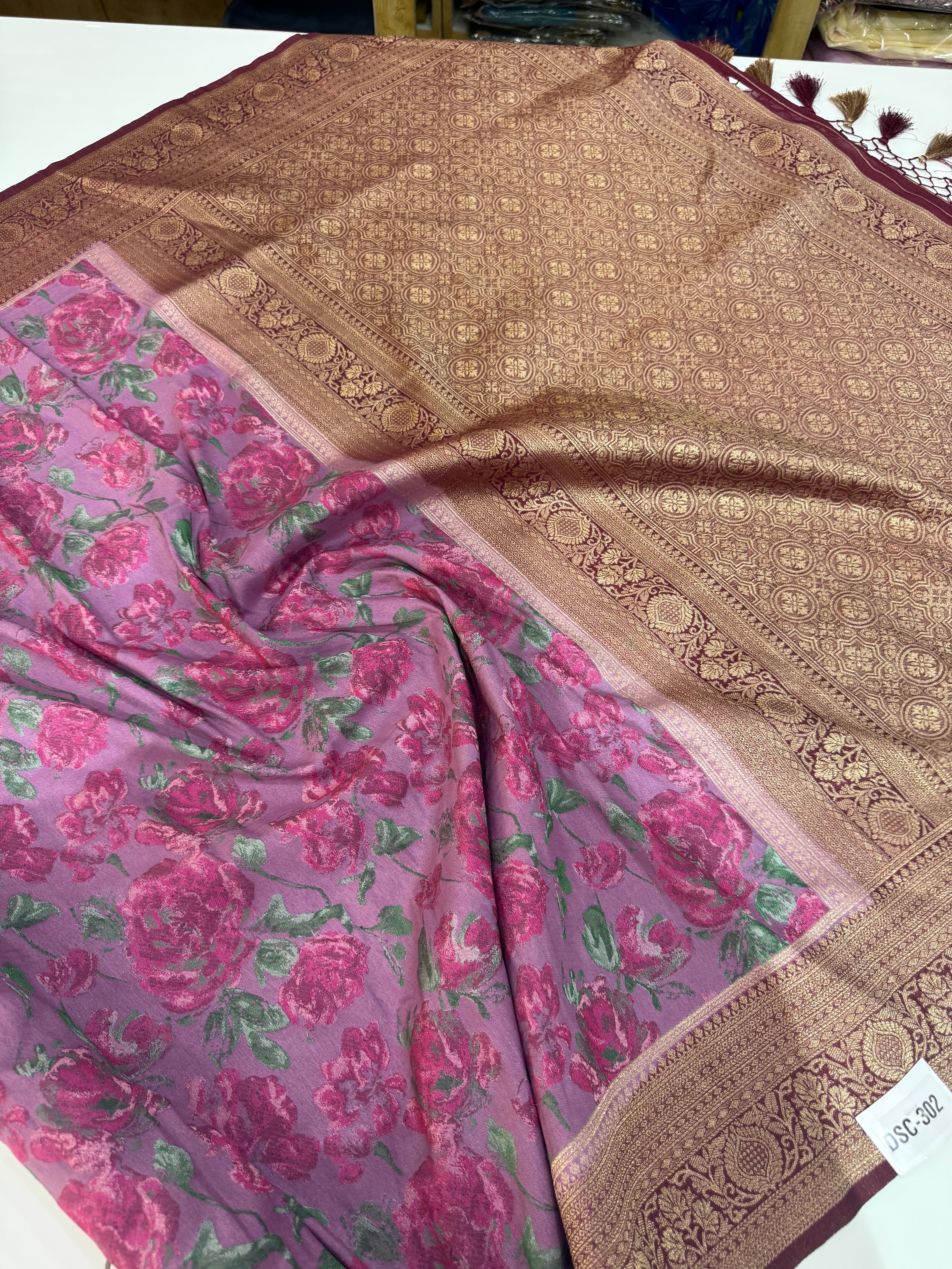 SSS-114 designer  kathan premium sarees
