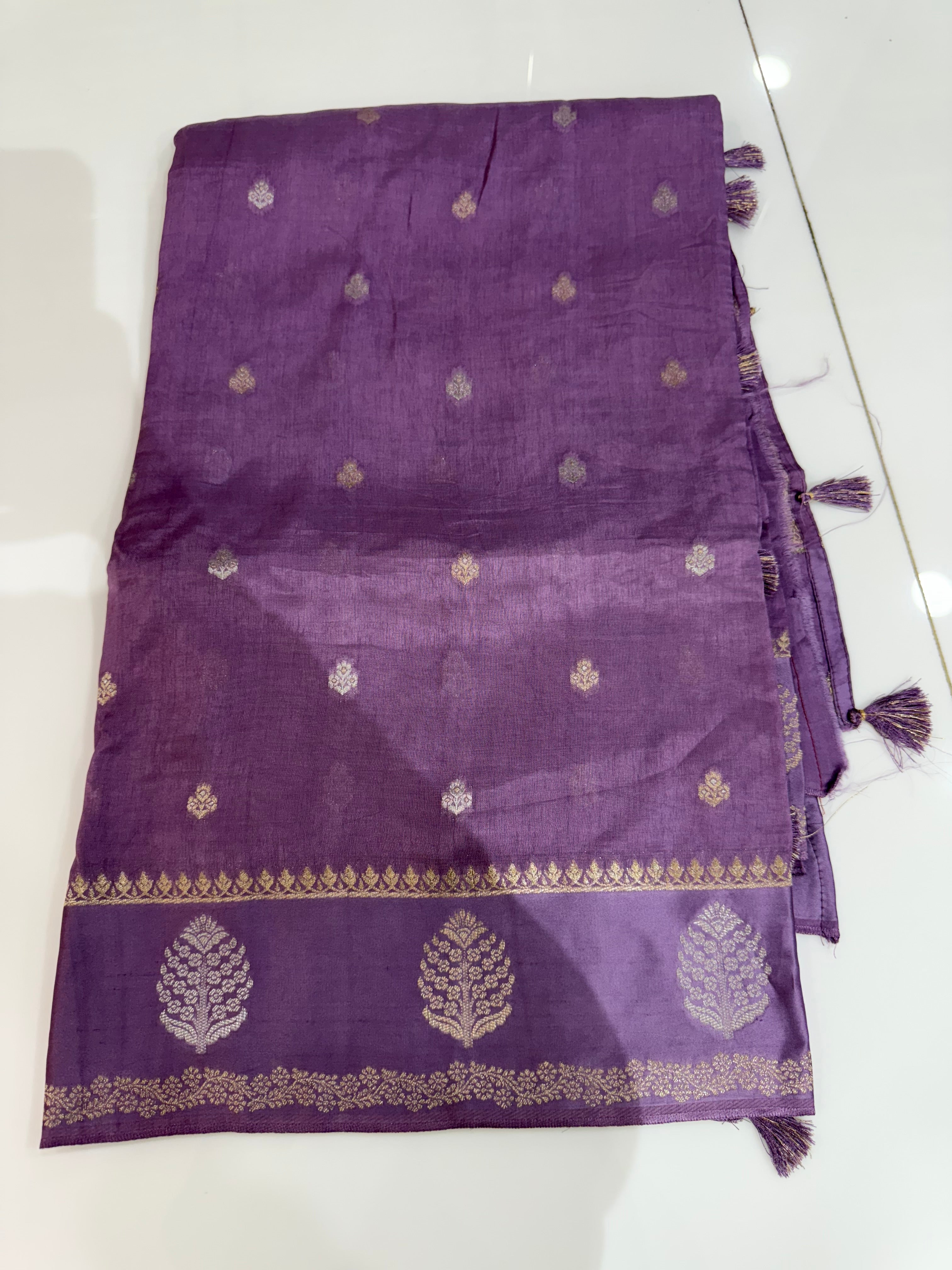 SSS-110 desiner mashru tussar saree