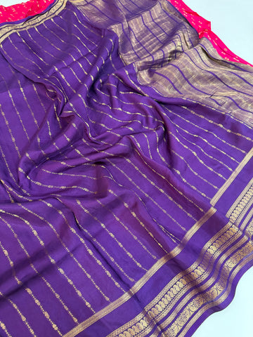 SSS-121 vintage mysore silk sares