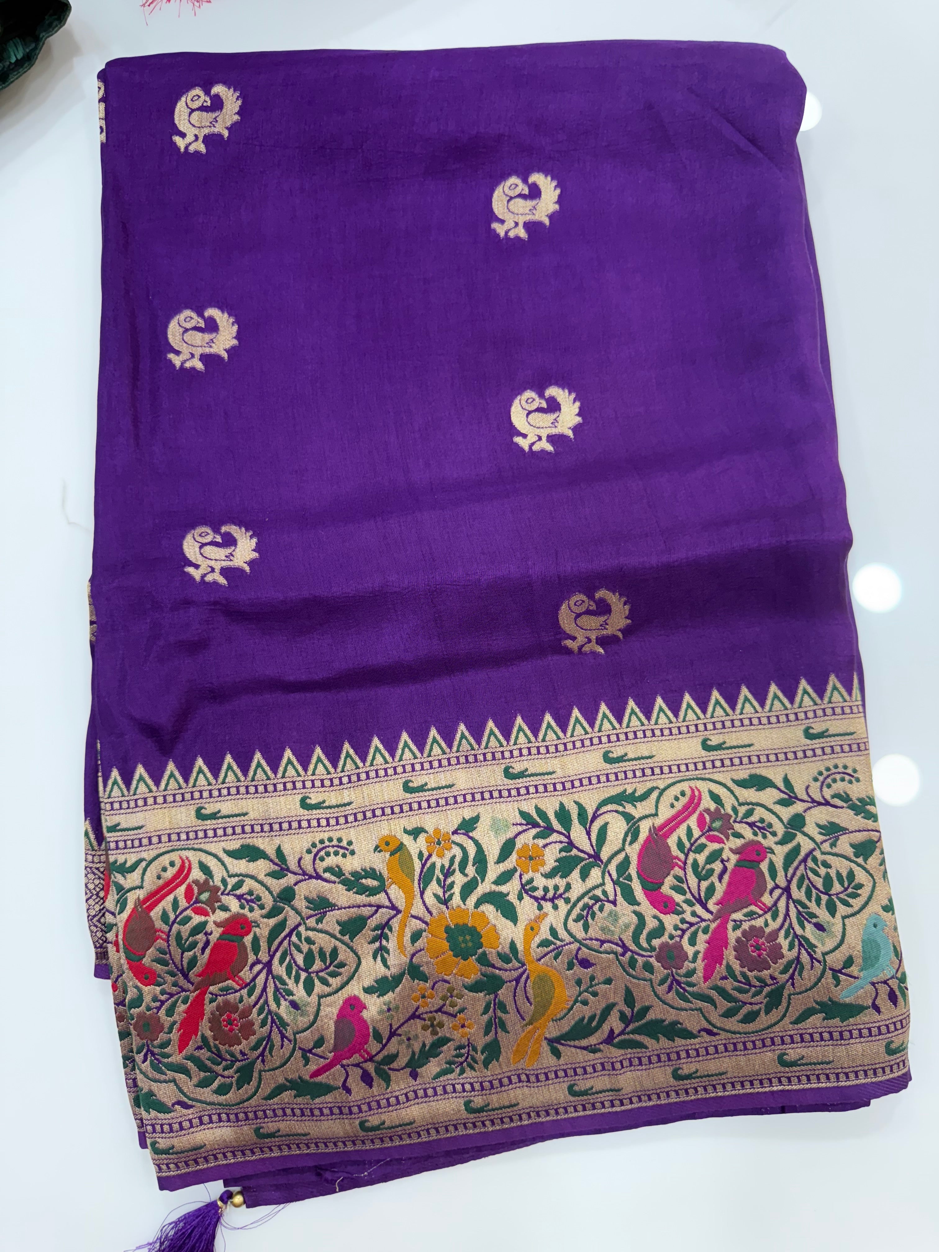 SSS-15 tussar georgettee offer sarees