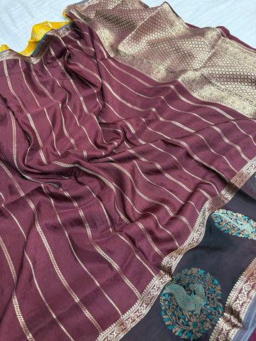 SSS-119 viscose crape sares