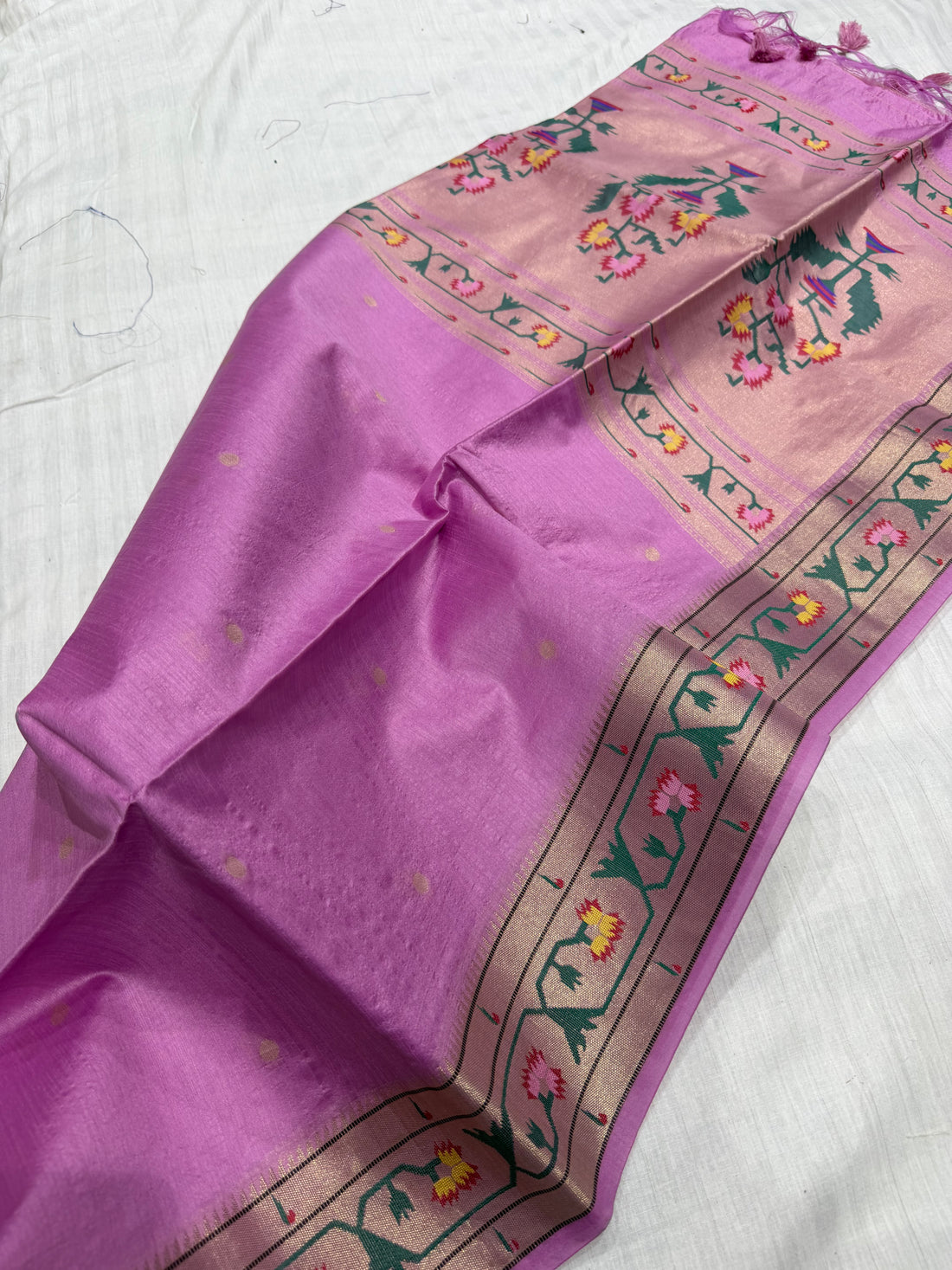 SSS-13 tussar pithani silk sarees