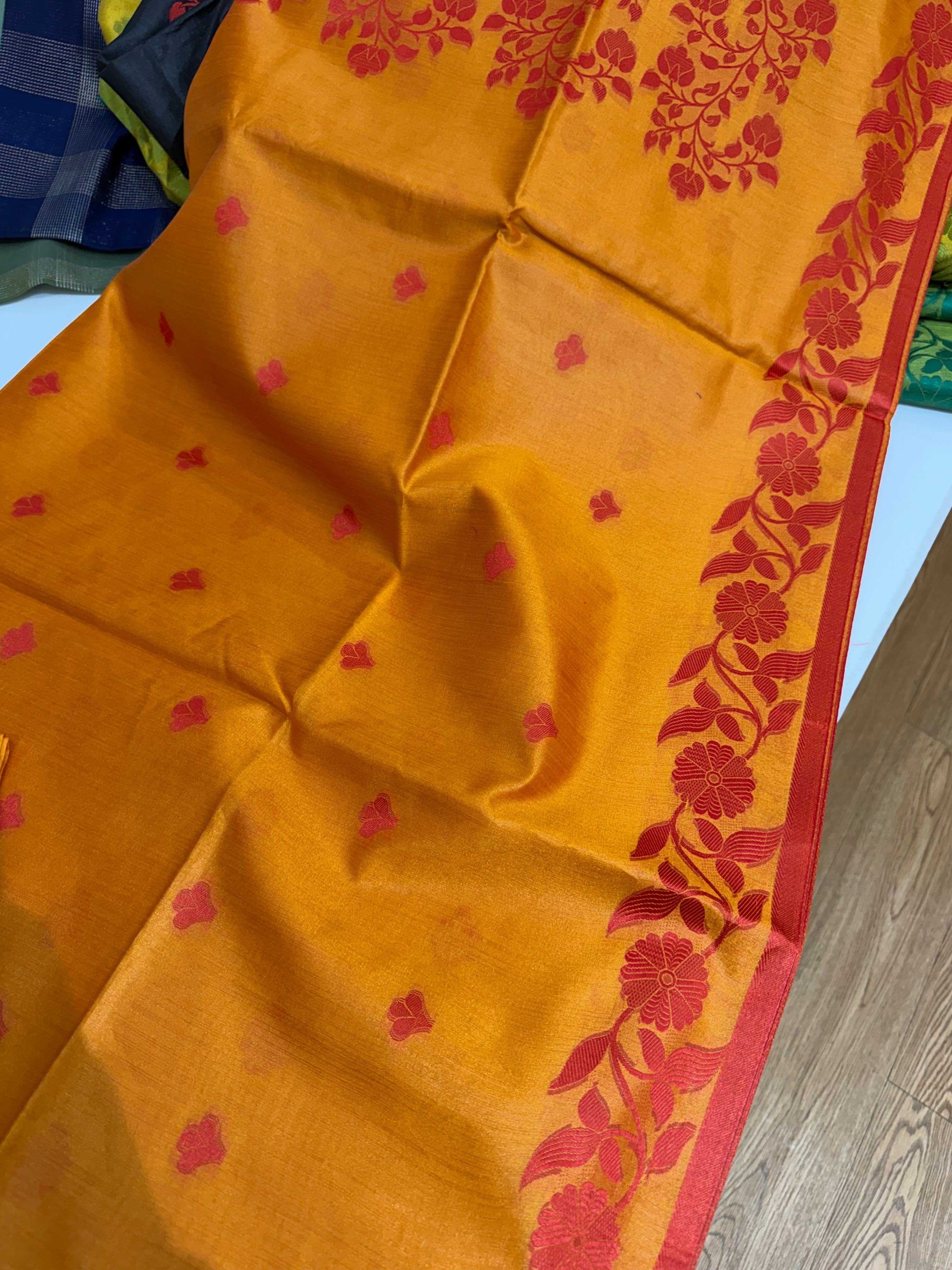 SSS:06 Semi tussar silk sarees