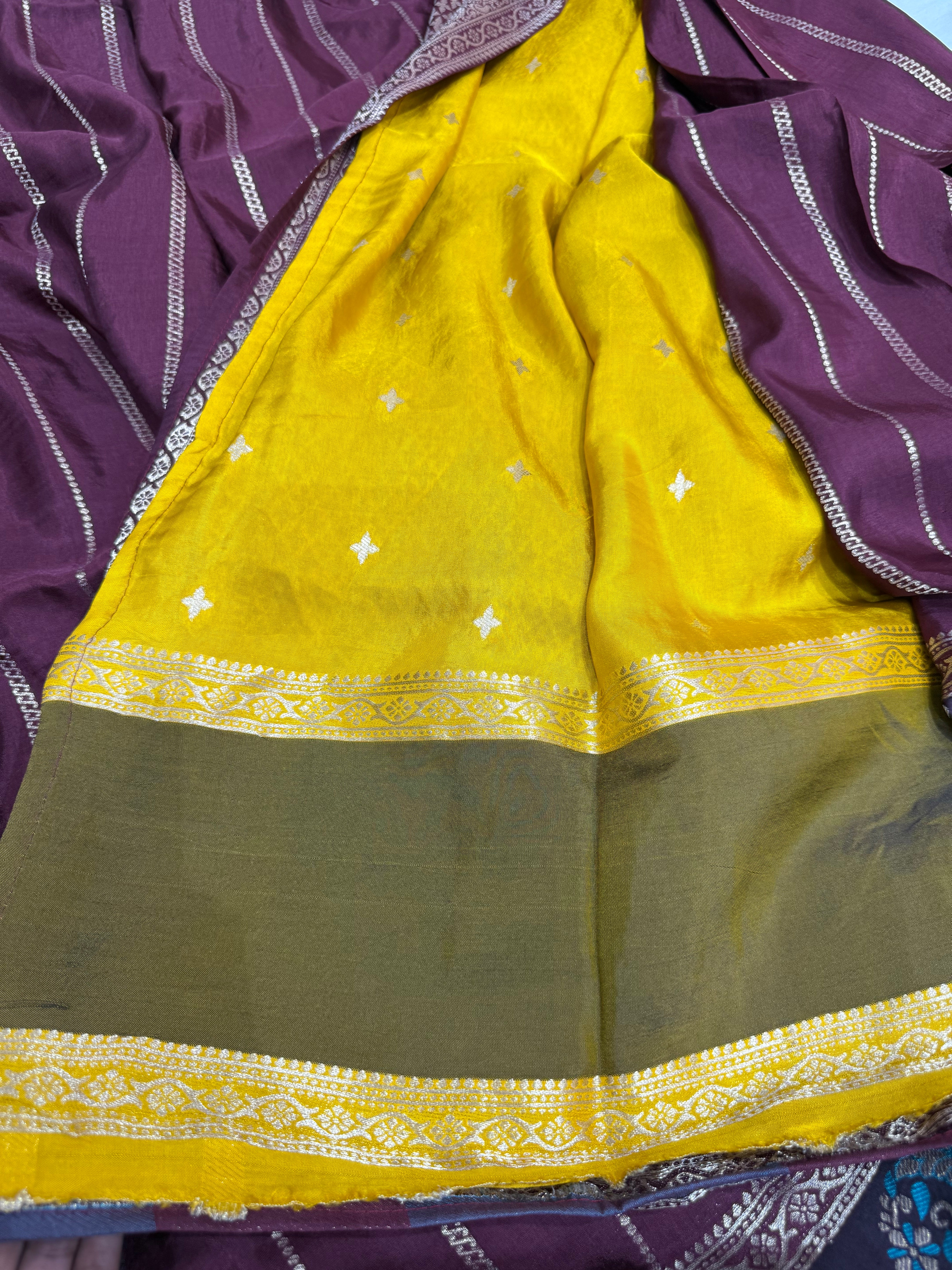 SSS-119 viscose crape sares