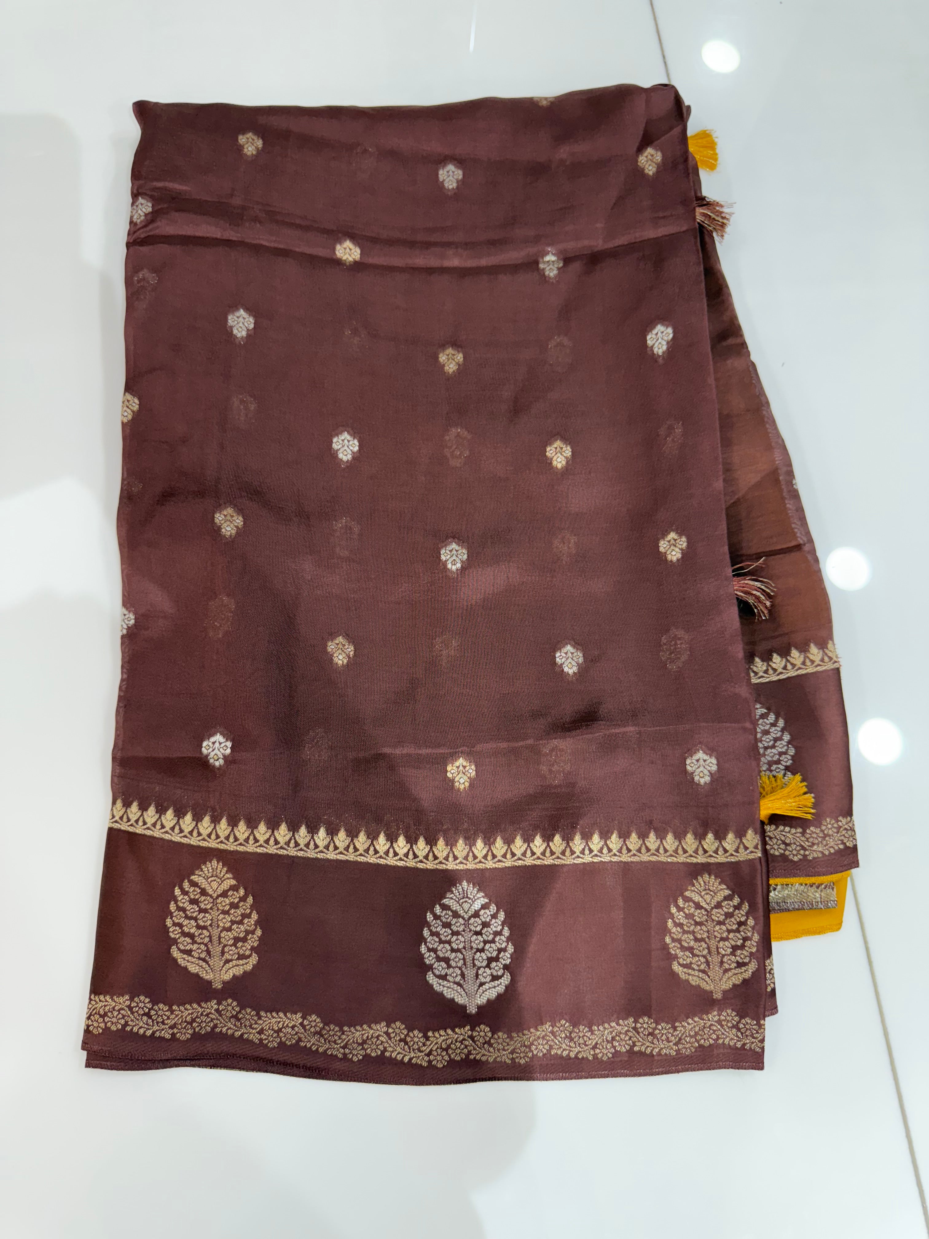 SSS-110 desiner mashru tussar saree