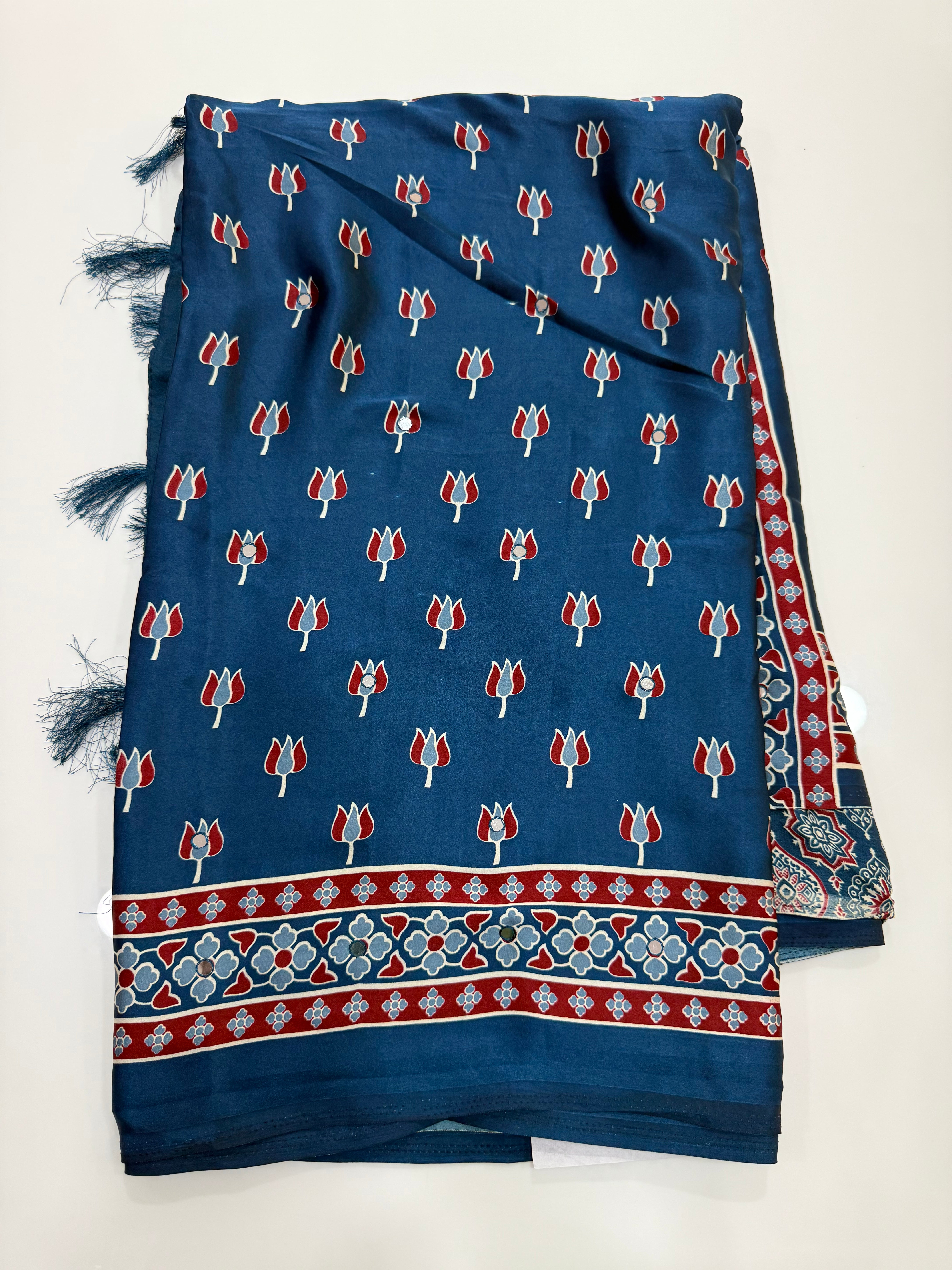 SSS-169 ajrak mirror work sares