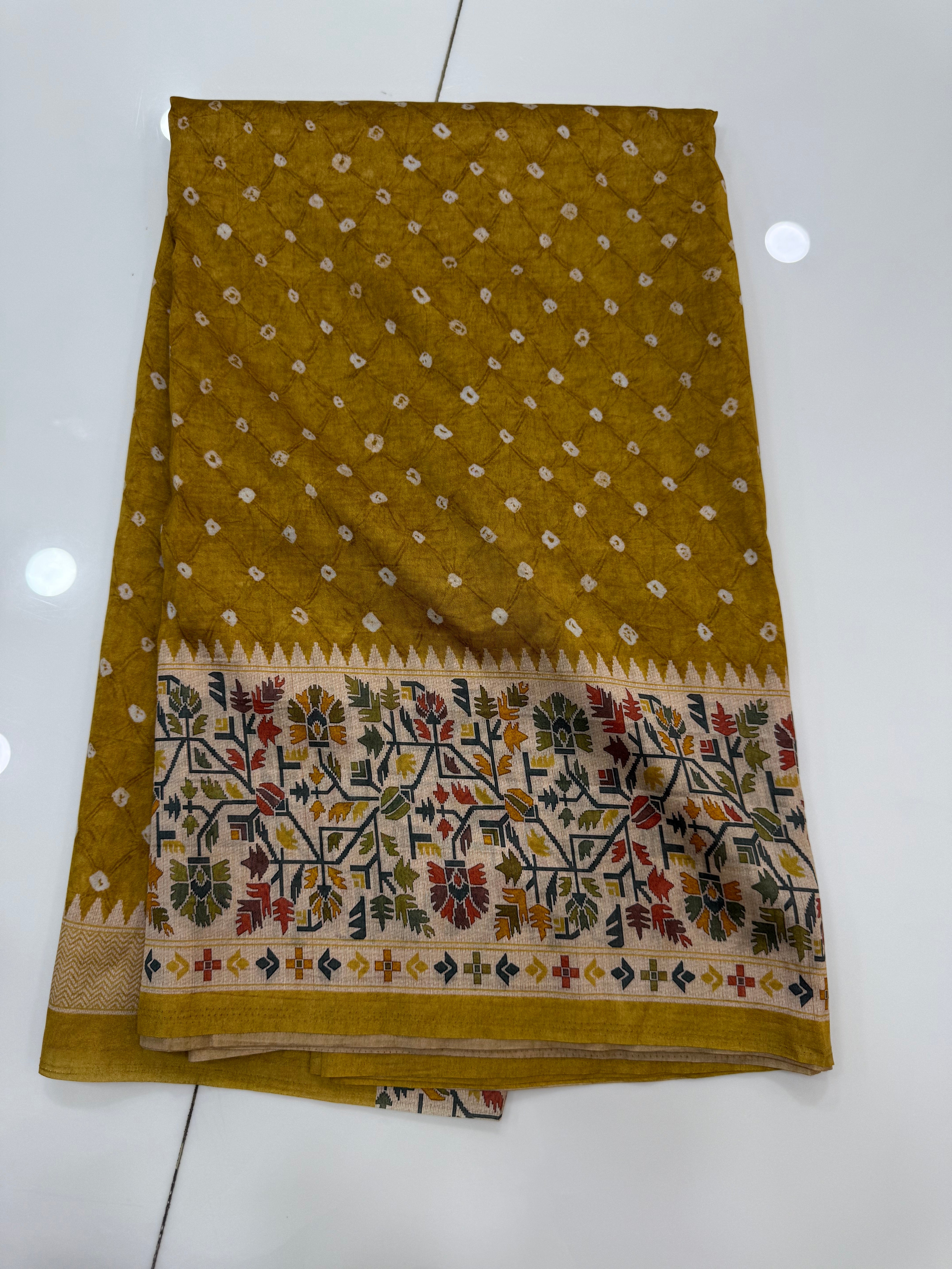 SSS-52 KALAMKARI DUPION SAREES