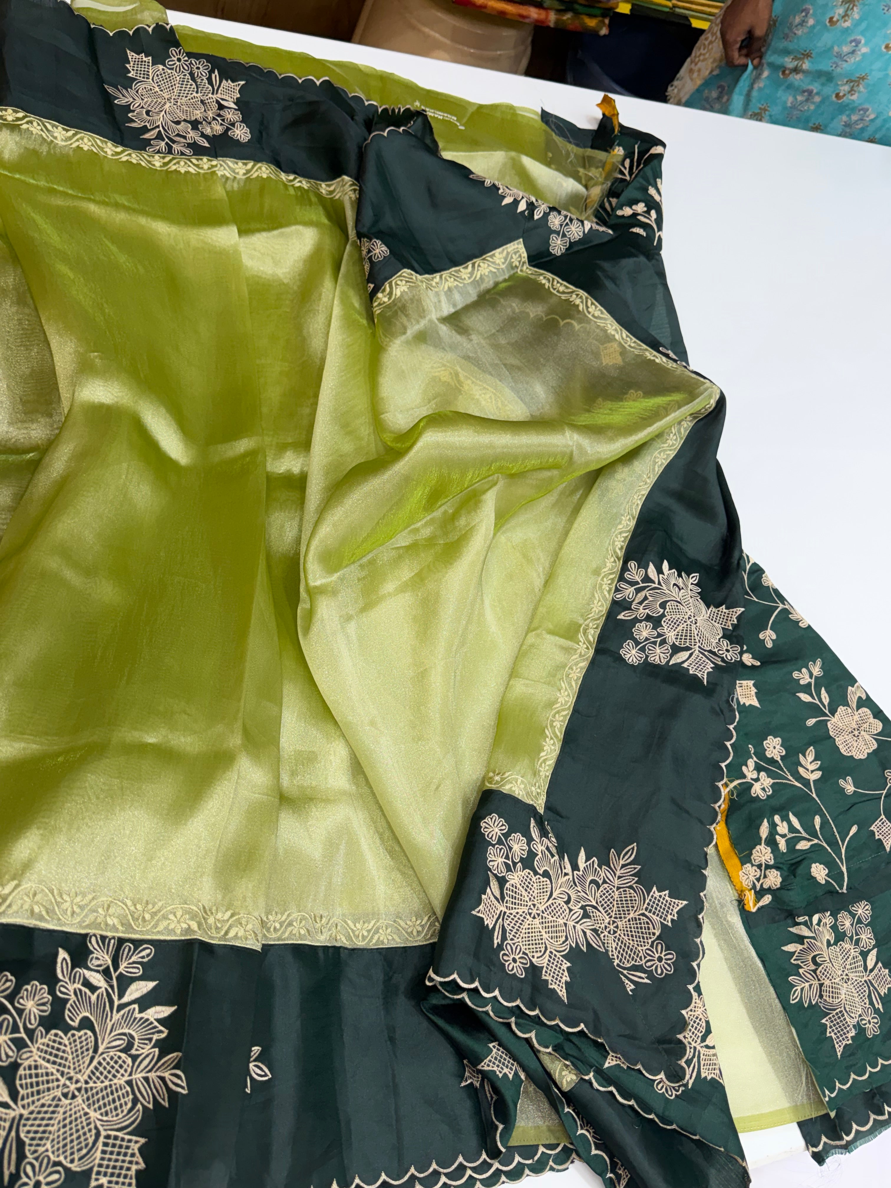 SSS-117 designer work sarees