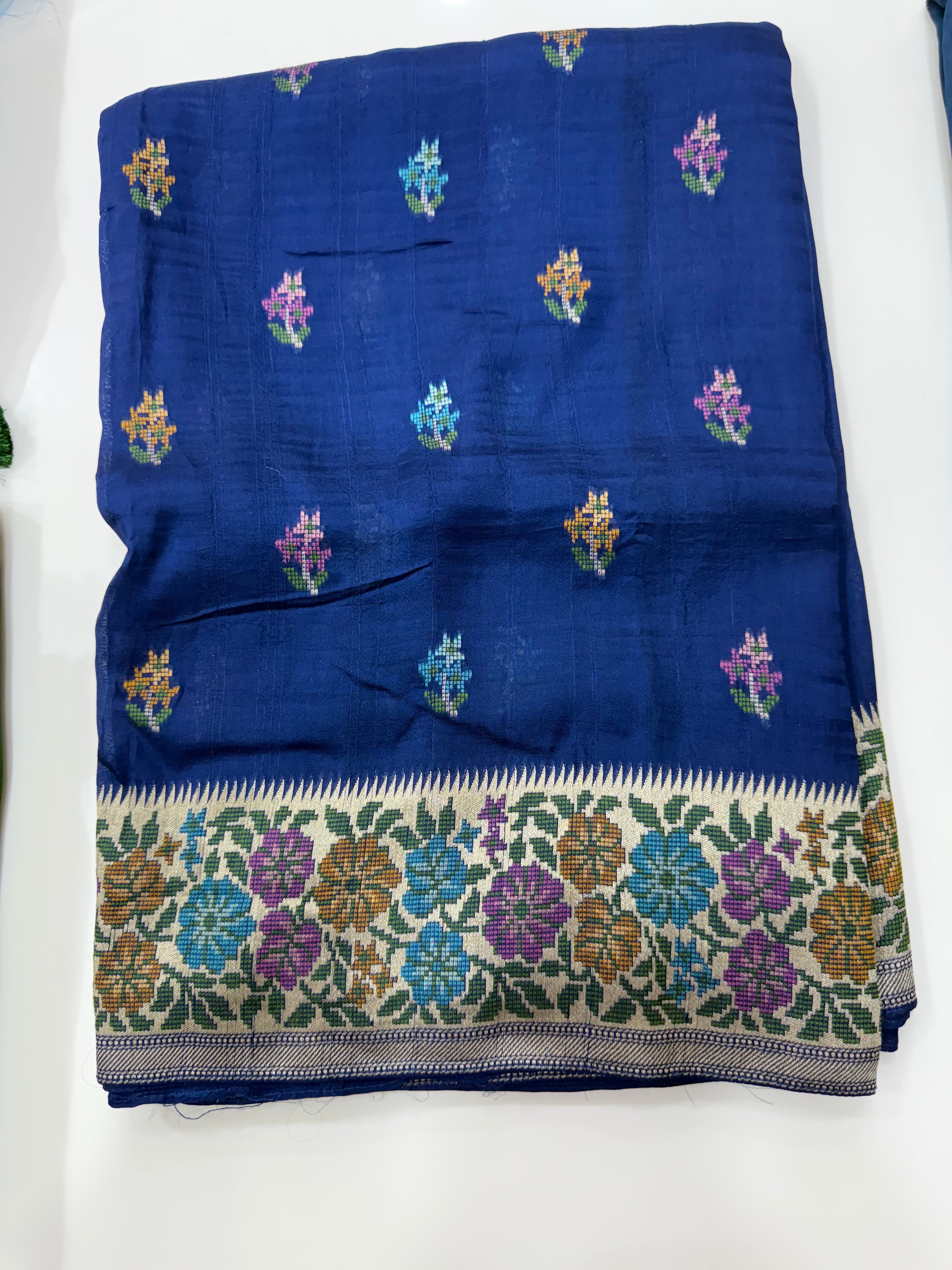 SSS-15 tussar georgettee offer sarees