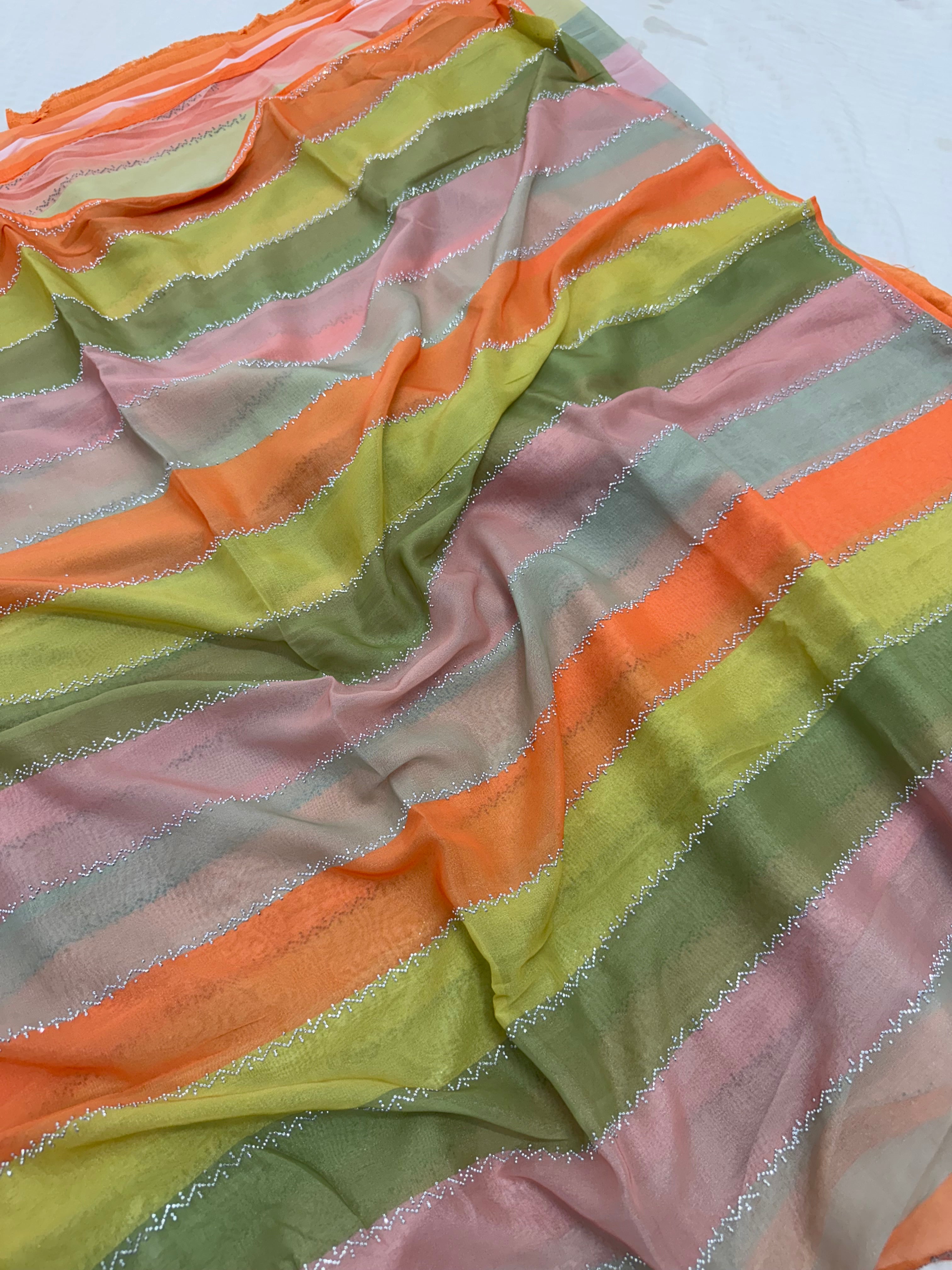 SSS-46 premium quality georgettee saree