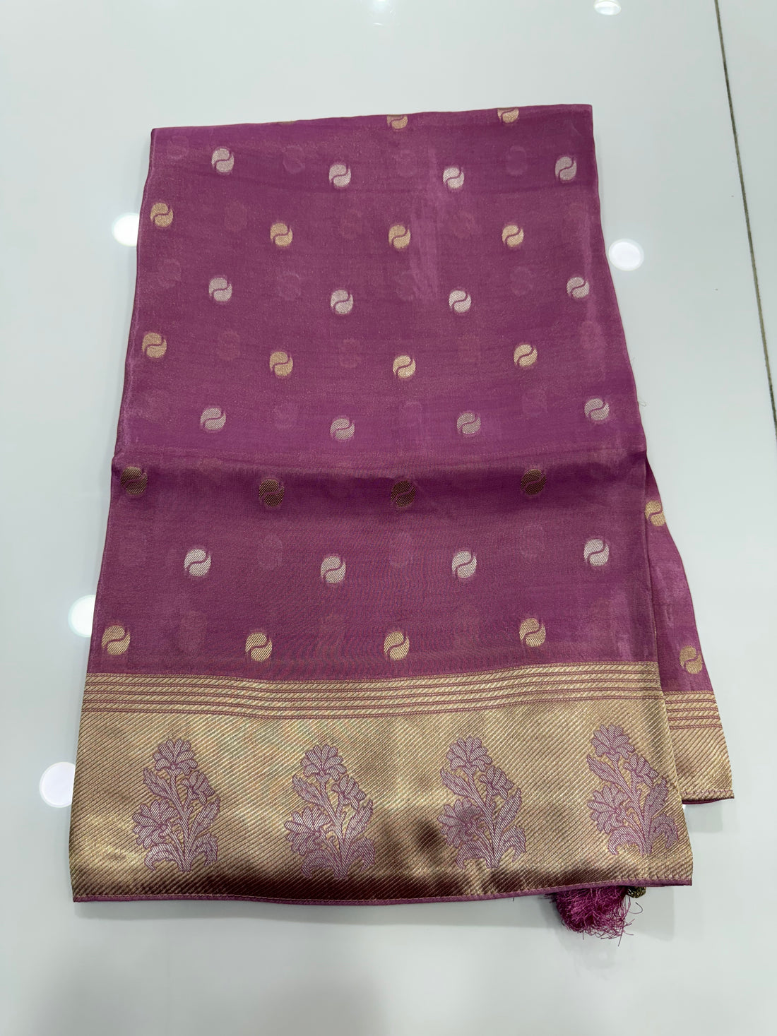 SSS-78 desiner with soft tiuuse saree