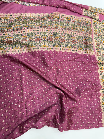 SSS-52 KALAMKARI DUPION SAREES