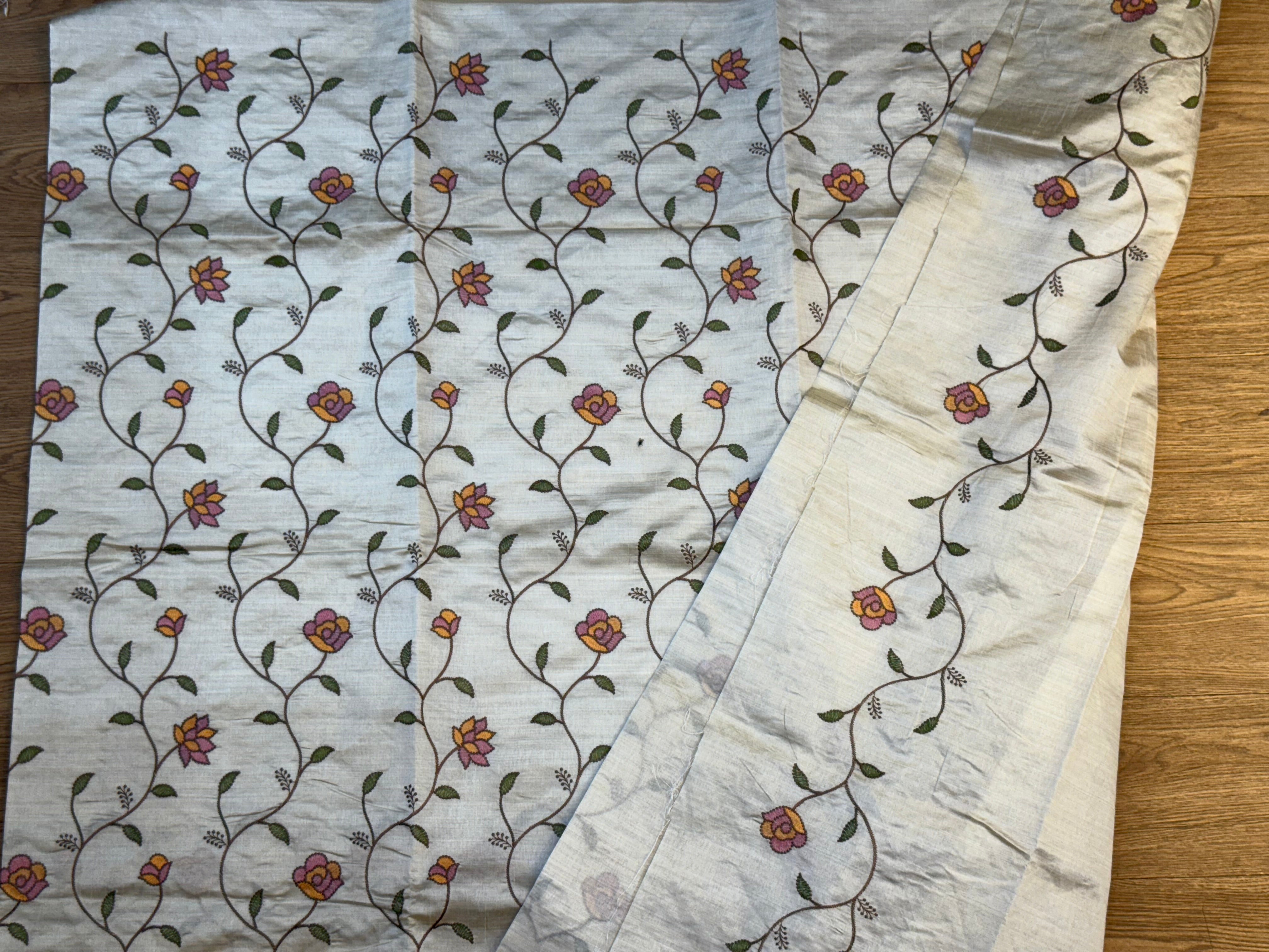 SSS-14tussar work sarees