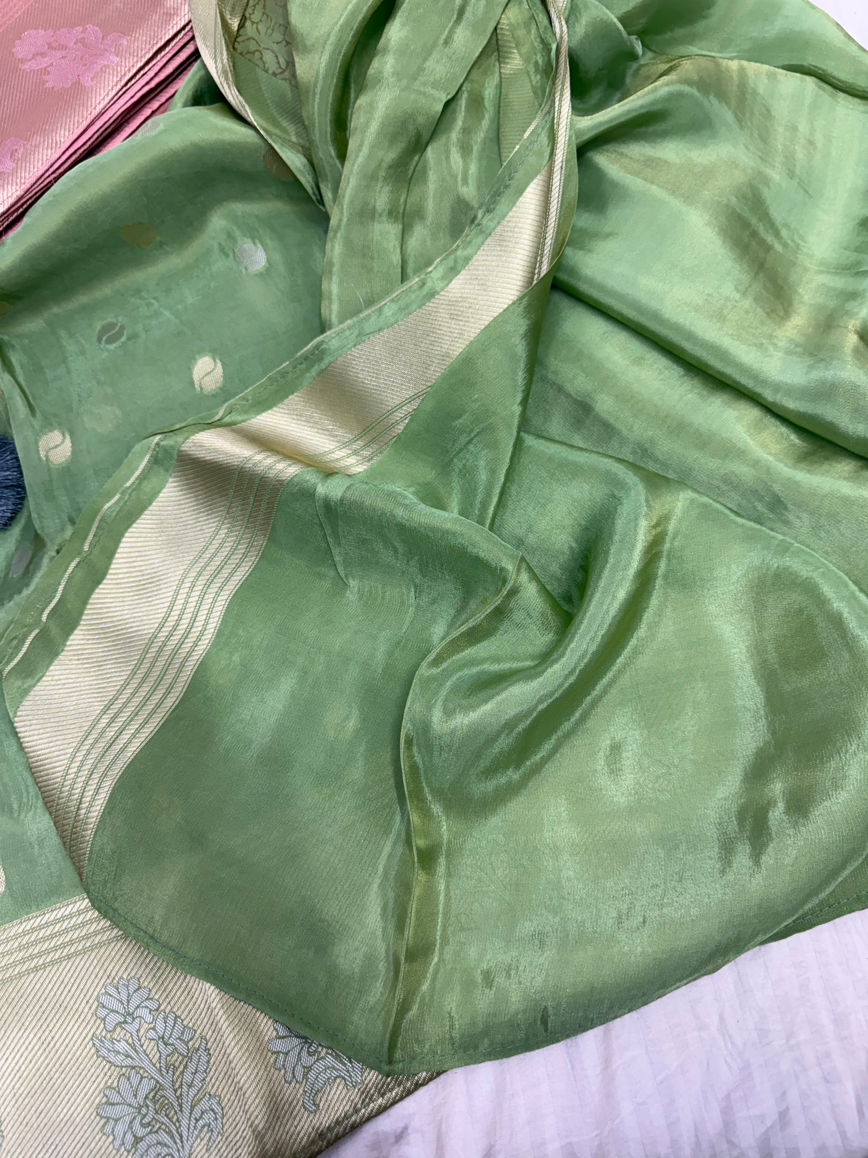 SSS-78 desiner with soft tiuuse saree