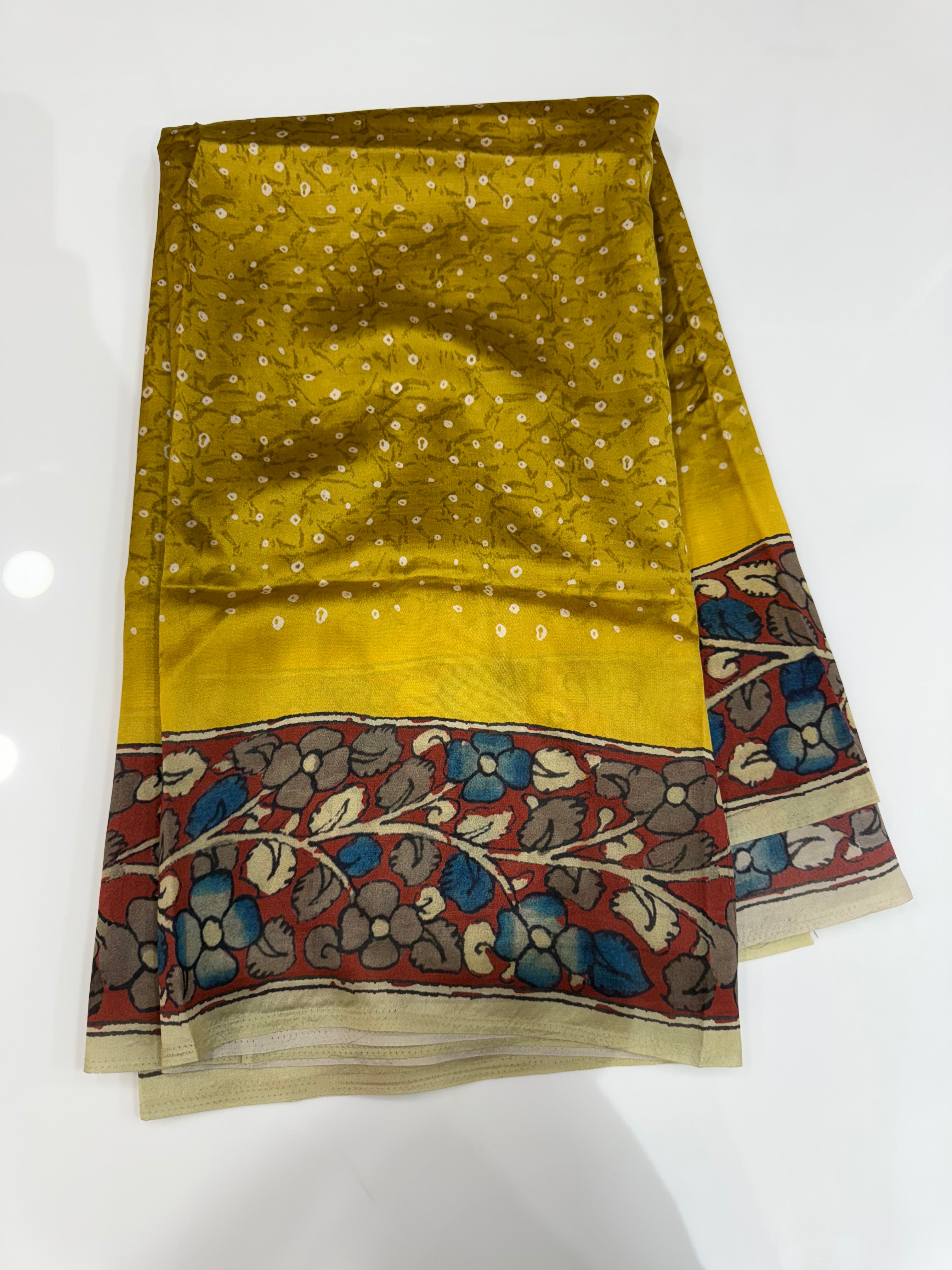SSS-128 kalamkari dupion