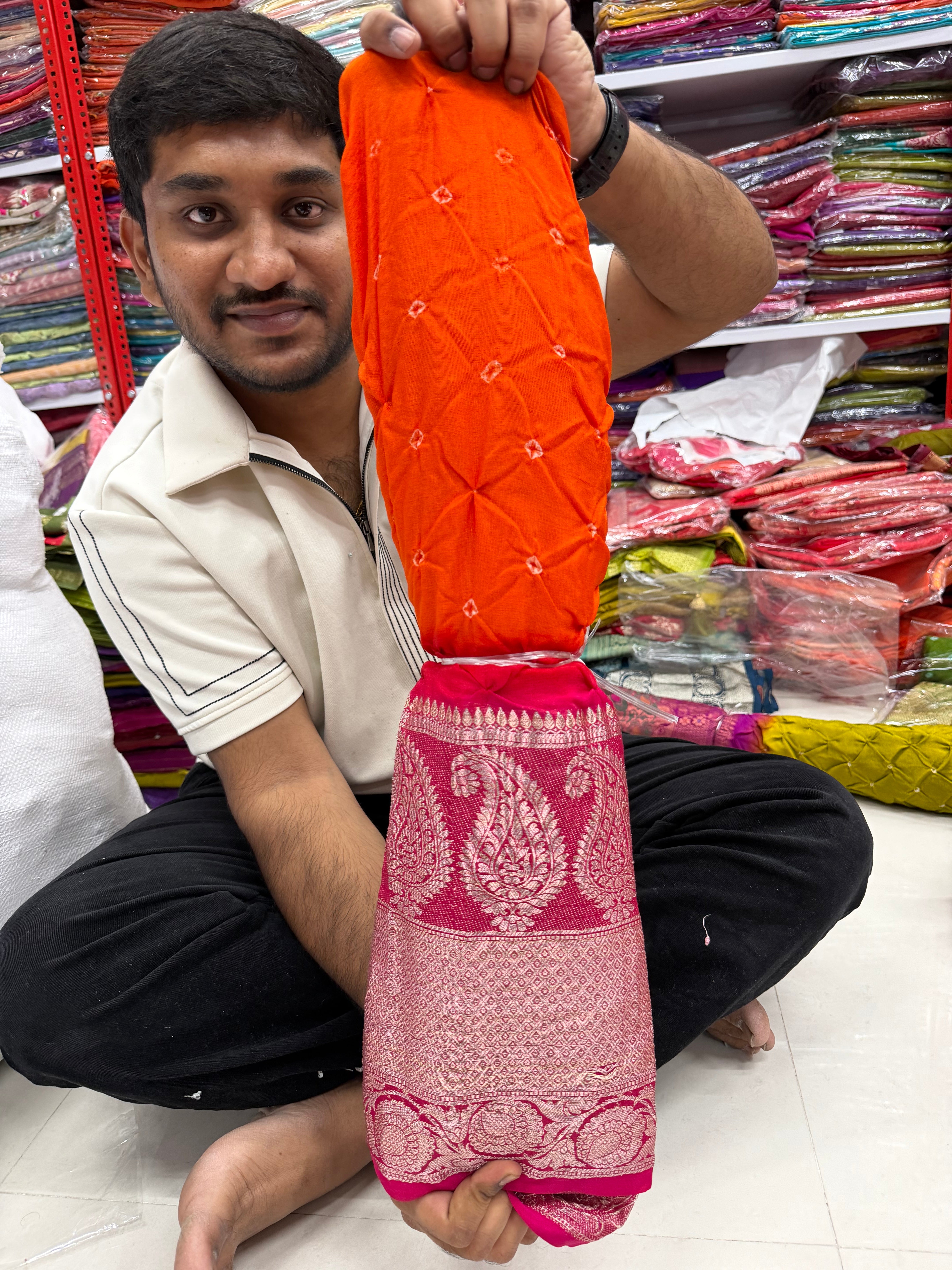 SSS-07 Bandhini silk sarees