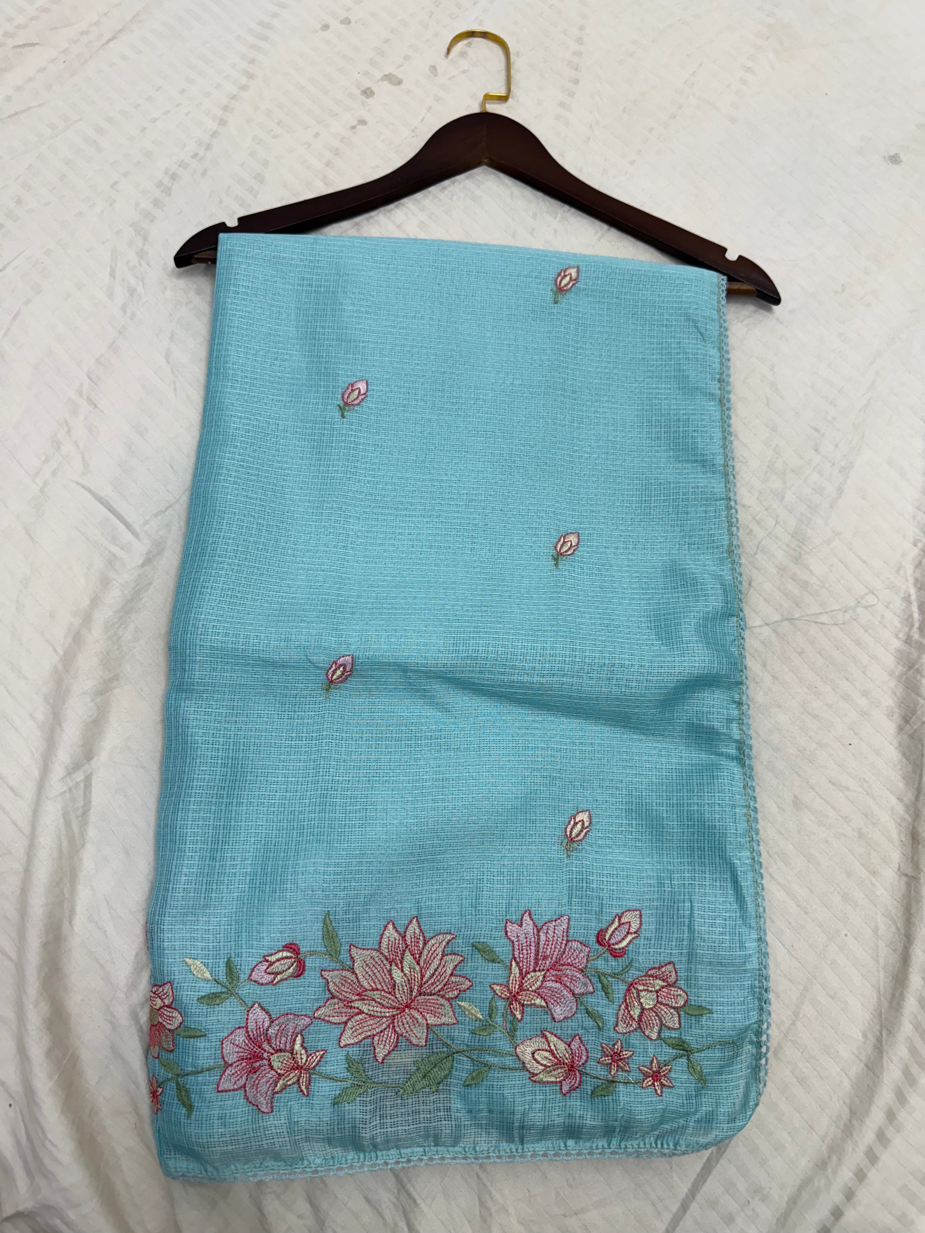 SSS-21 kotta sarees embroidery work