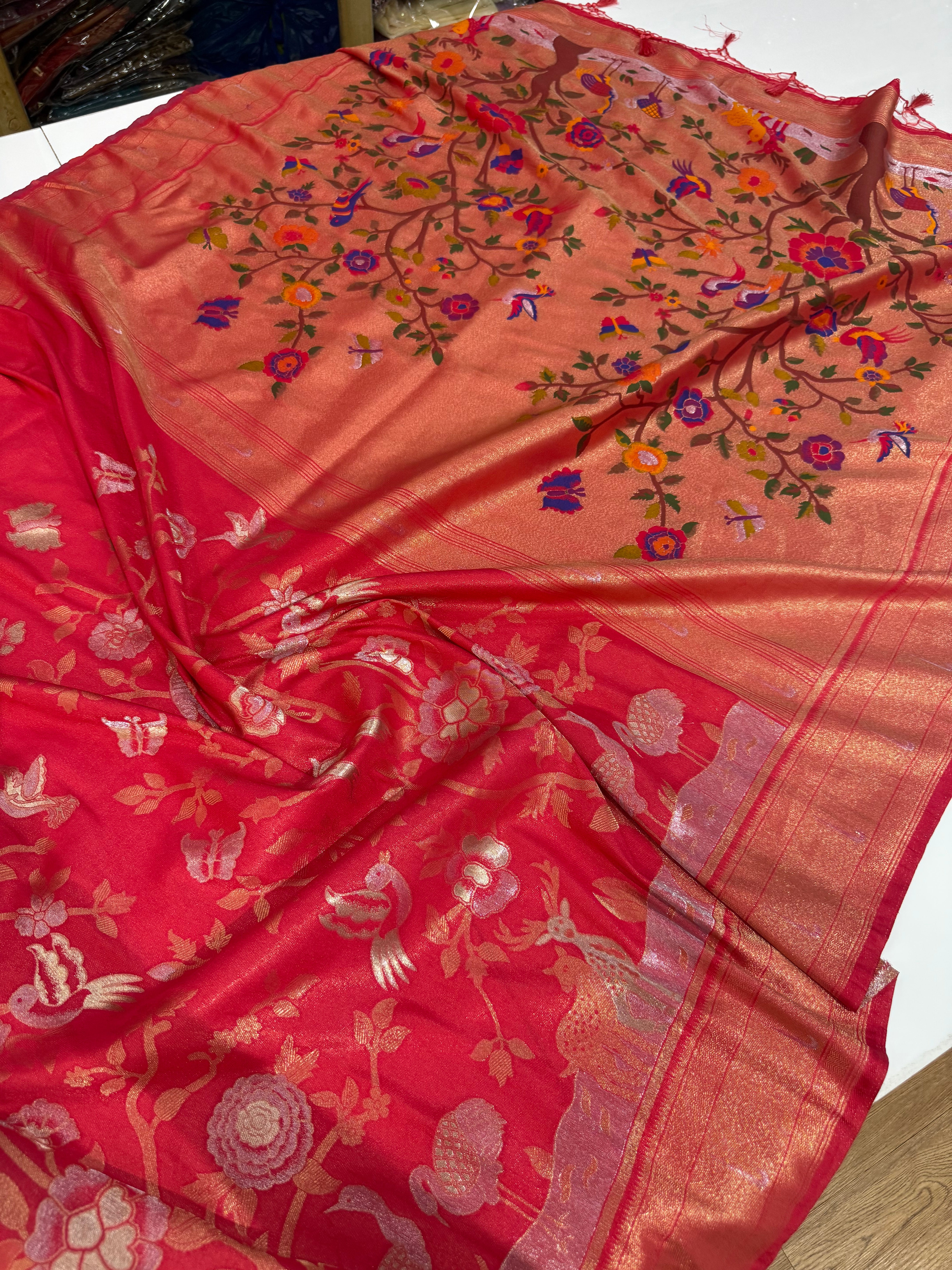 SSS-114 designer  kathan premium sarees