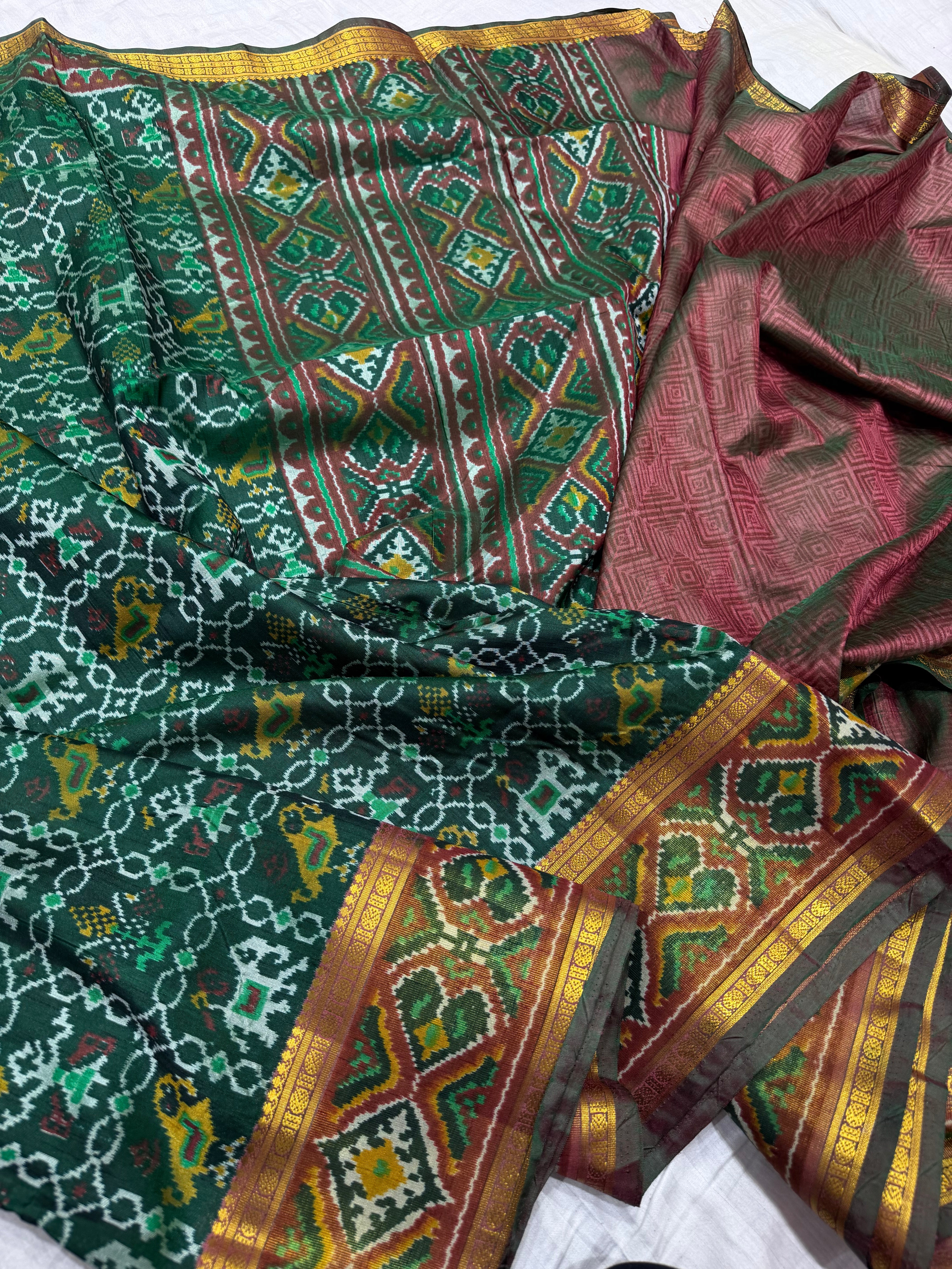 SSS-30 kanchi ikat weaving