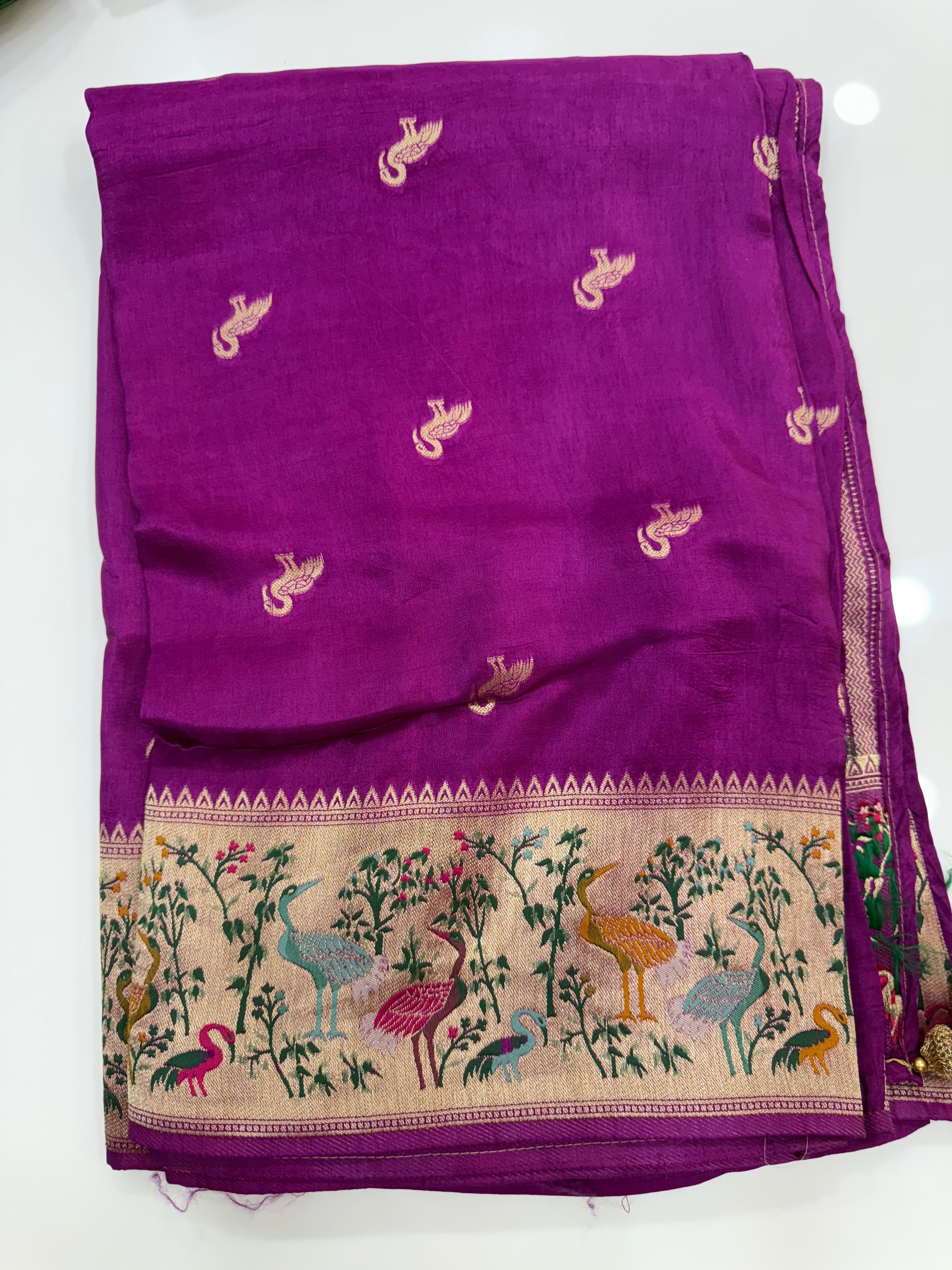 SSS-15 tussar georgettee offer sarees