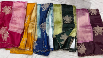 SSS-117 designer work sarees