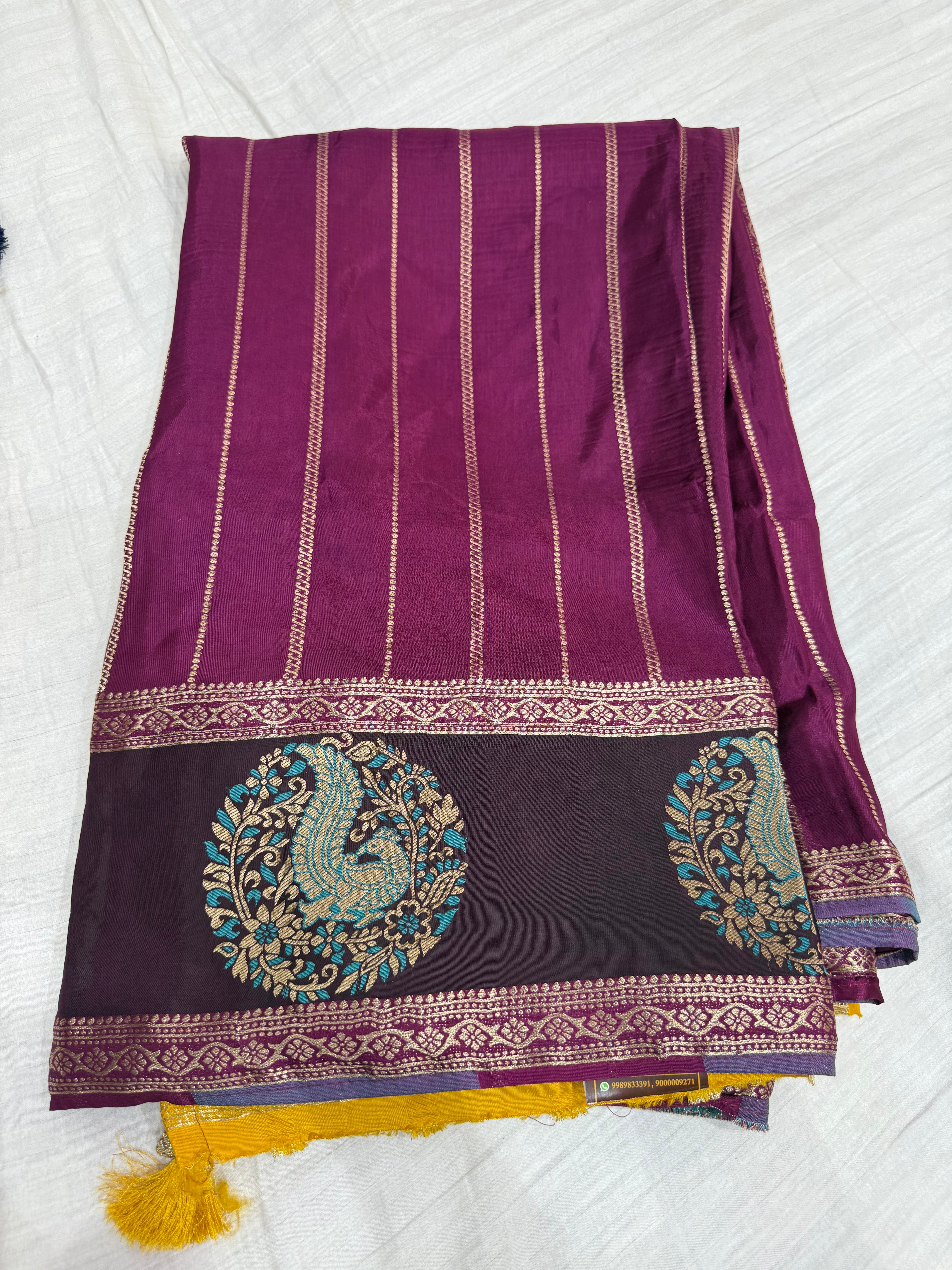 SSS-119 viscose crape sares