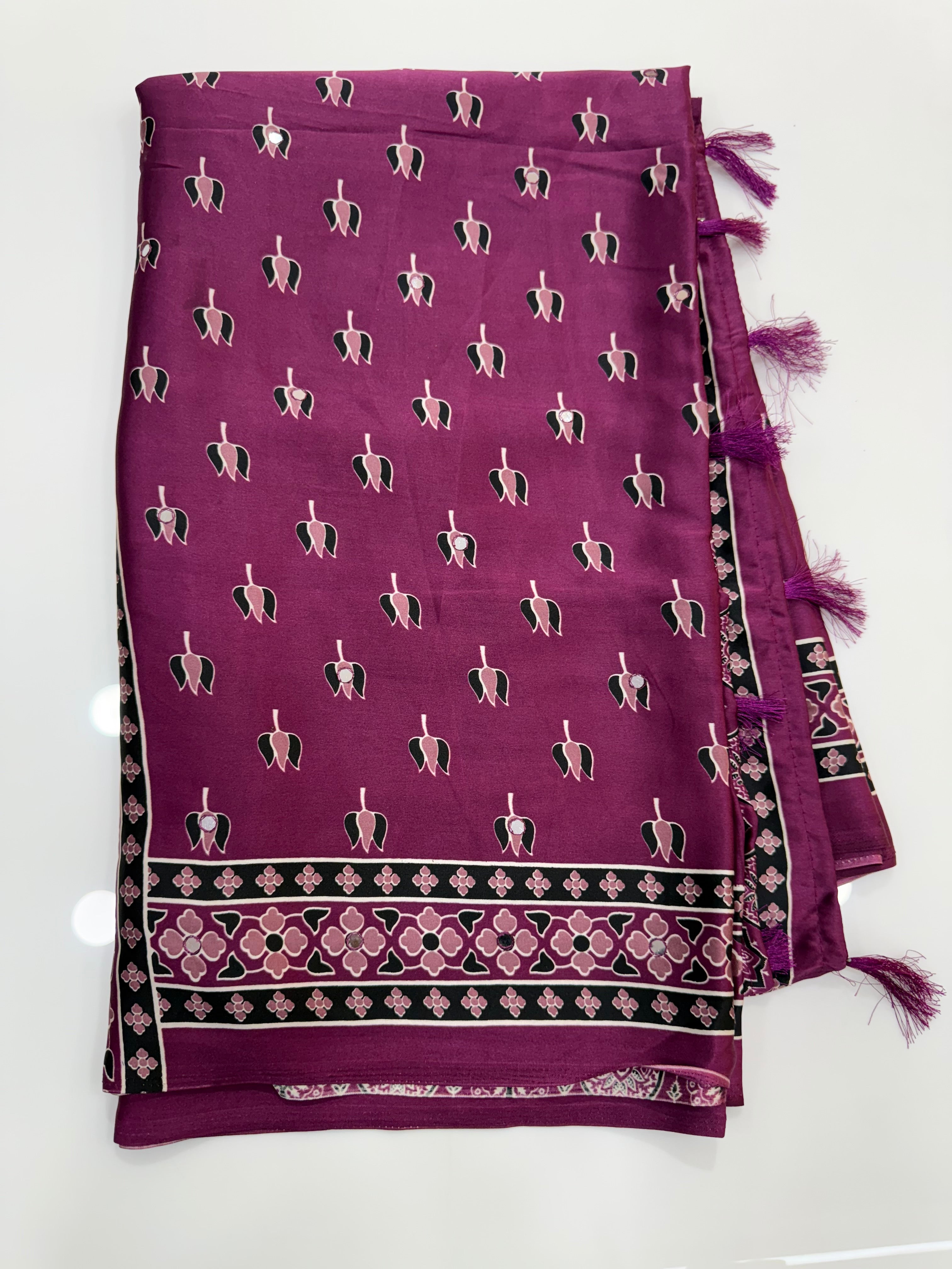 SSS-169 ajrak mirror work sares
