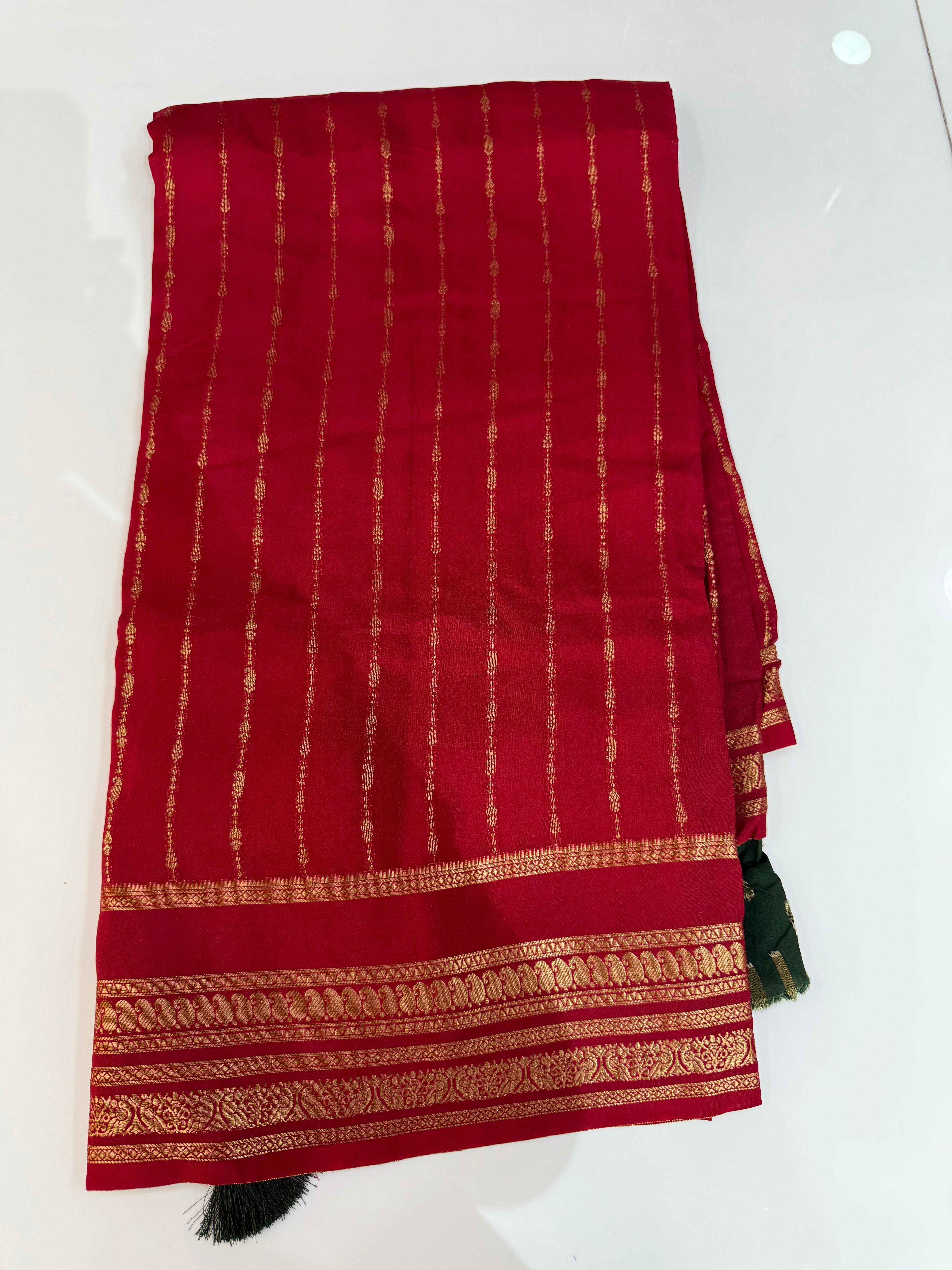 SSS-121 vintage mysore silk sares