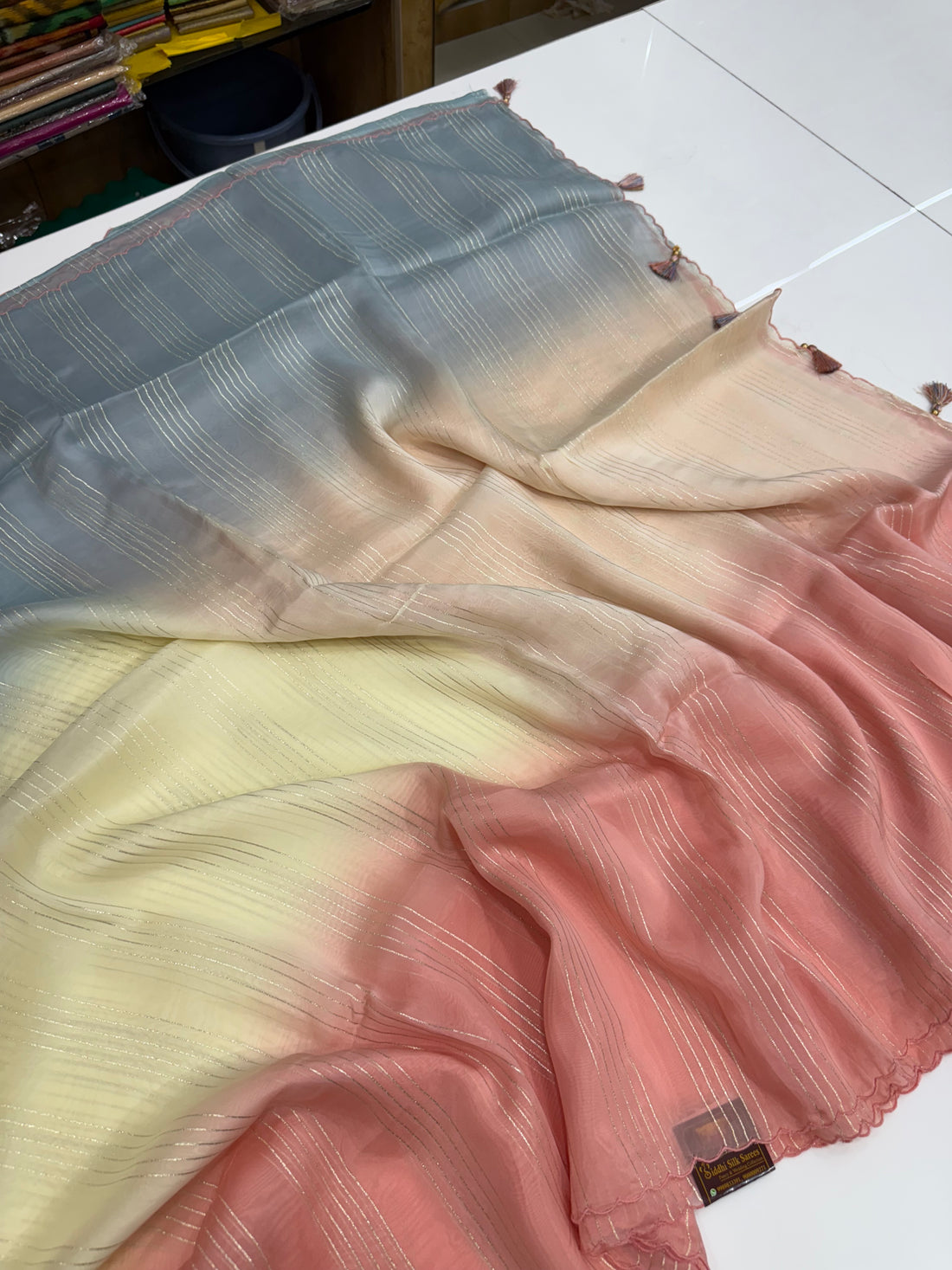 SSS-149 desiner Sattin saree