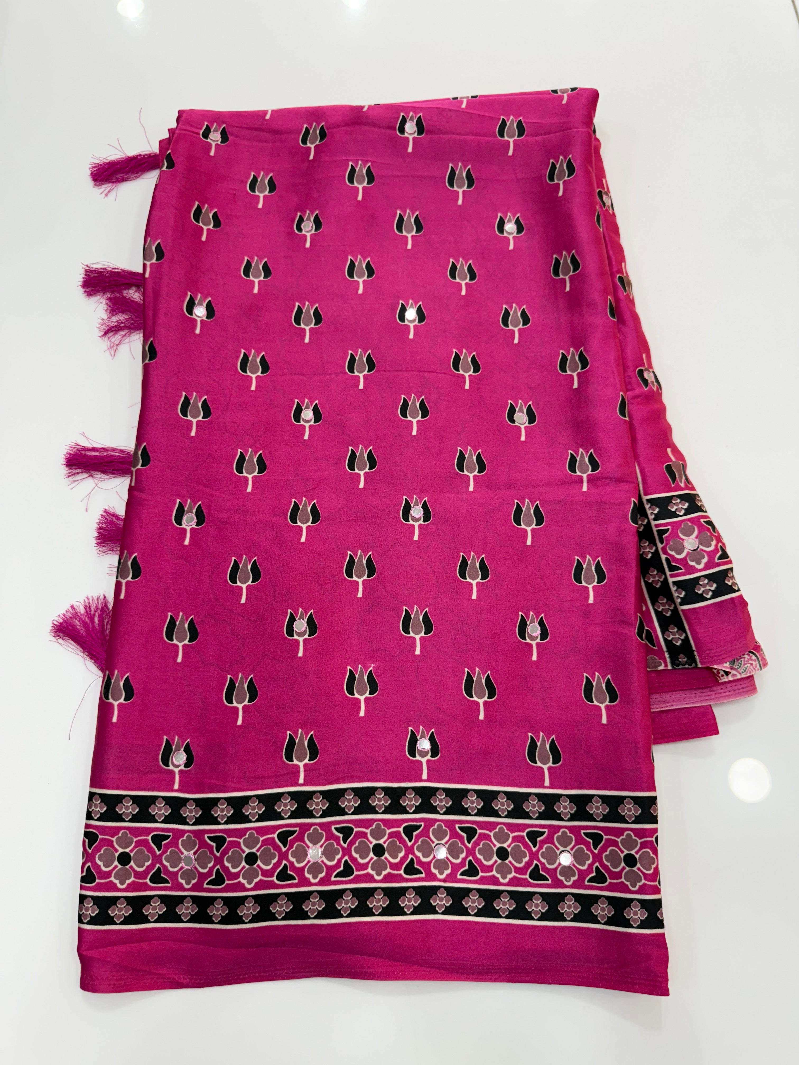 SSS-169 ajrak mirror work sares