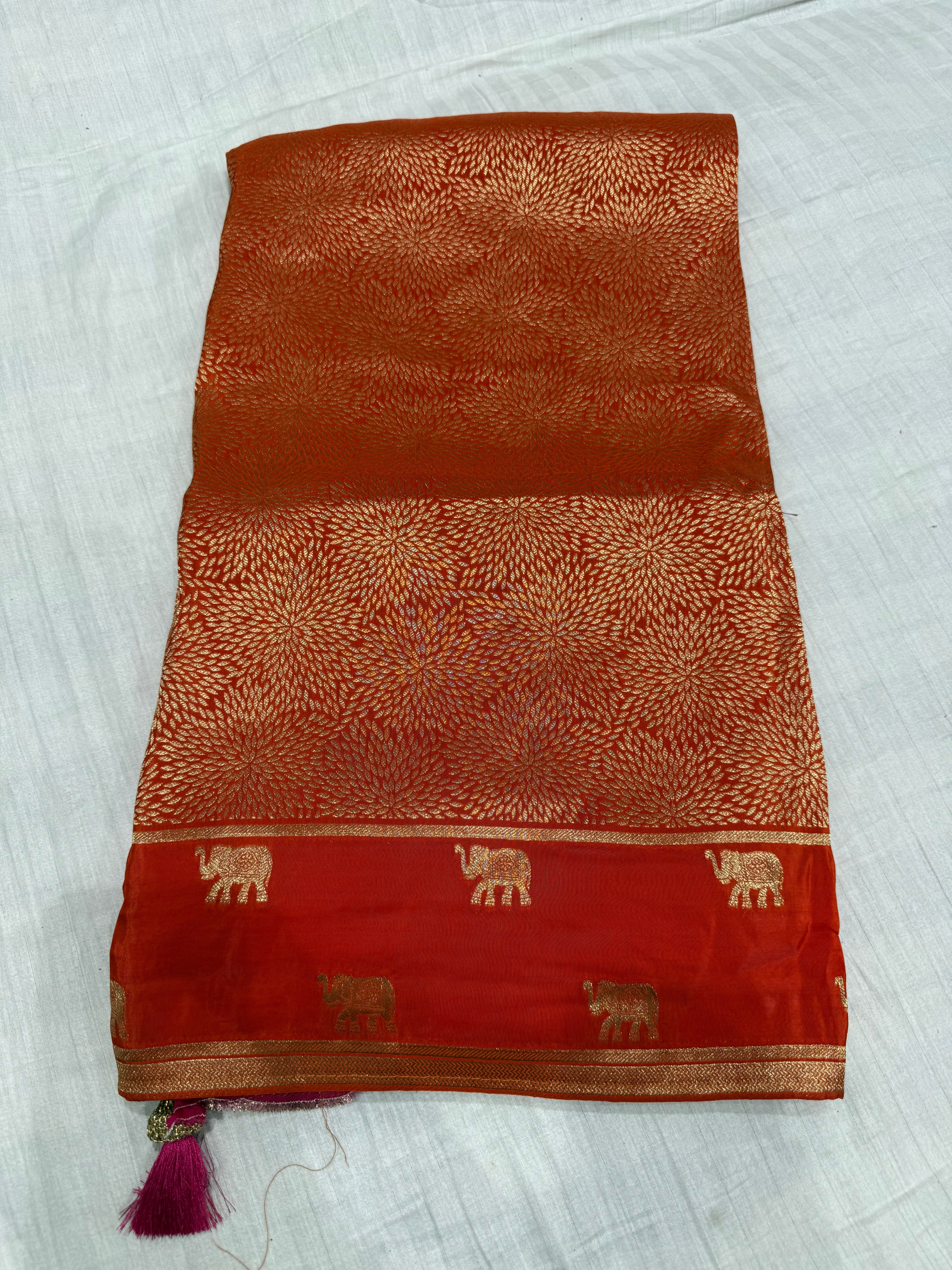 SSS- 50 mushru sattin banarasi ￼