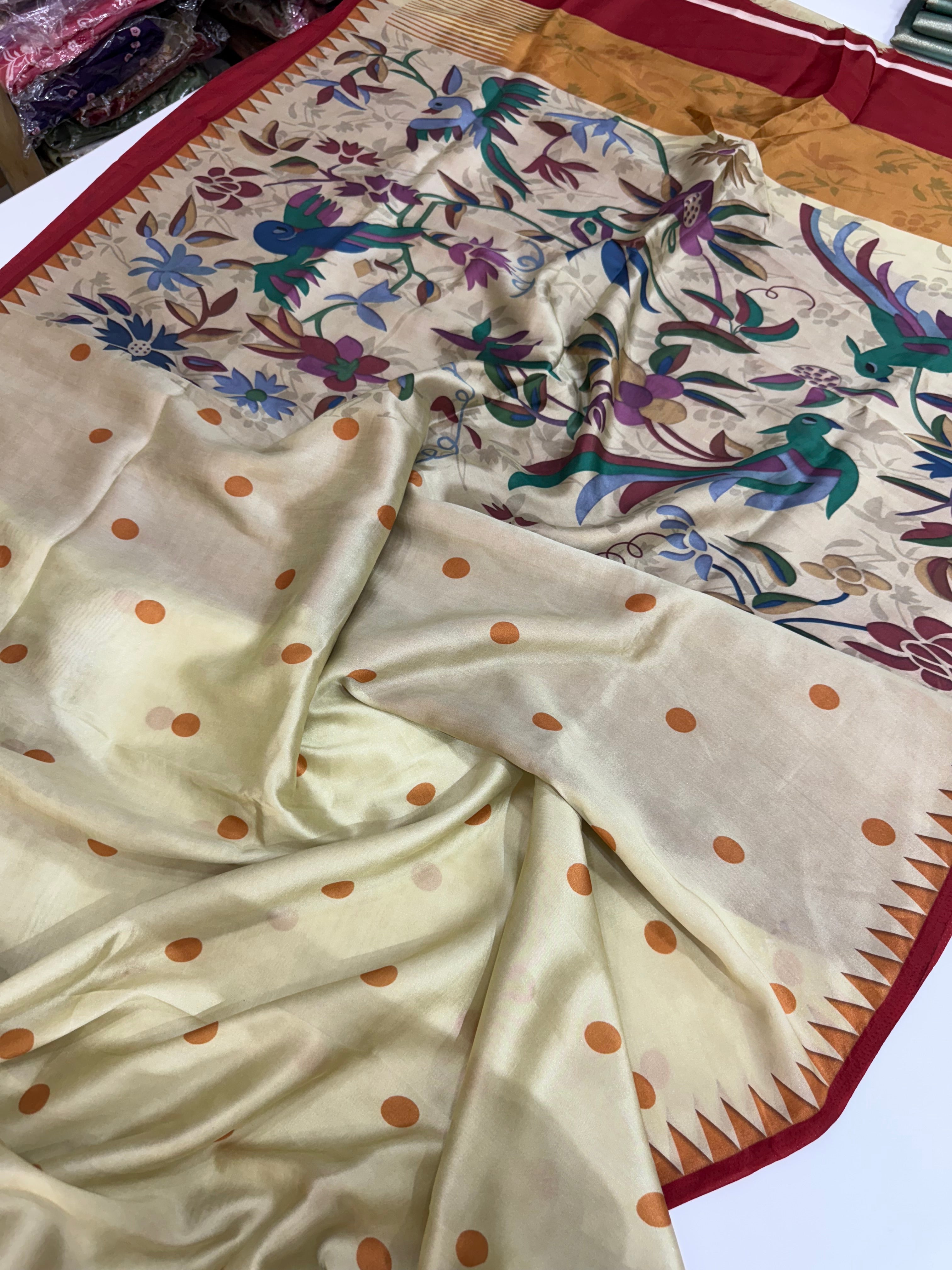 SSS-137 tussar silk
