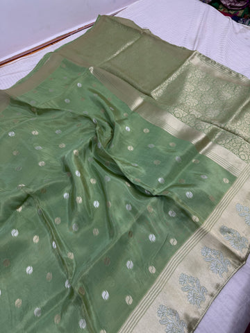 SSS-78 desiner with soft tiuuse saree