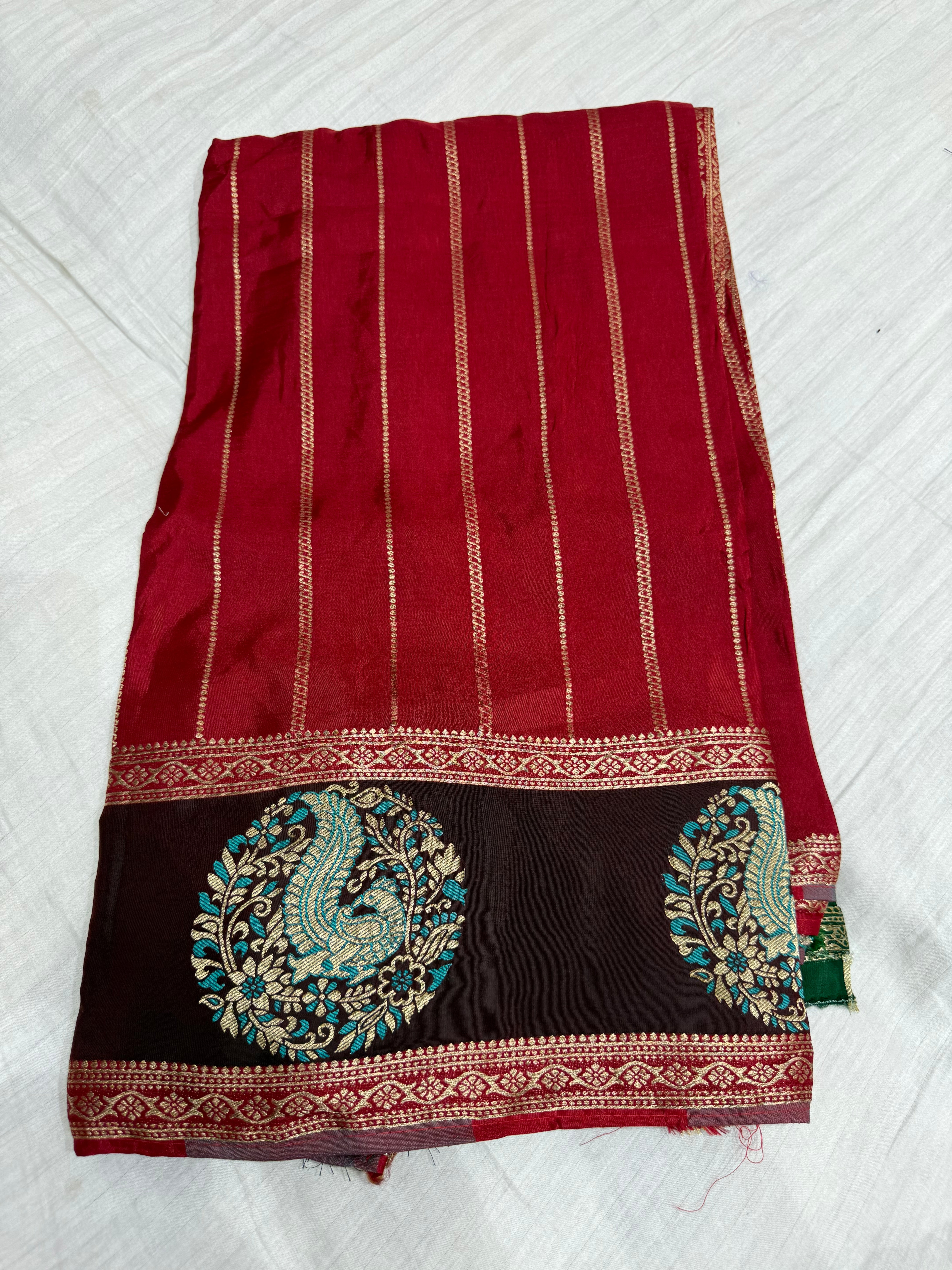 SSS-119 viscose crape sares