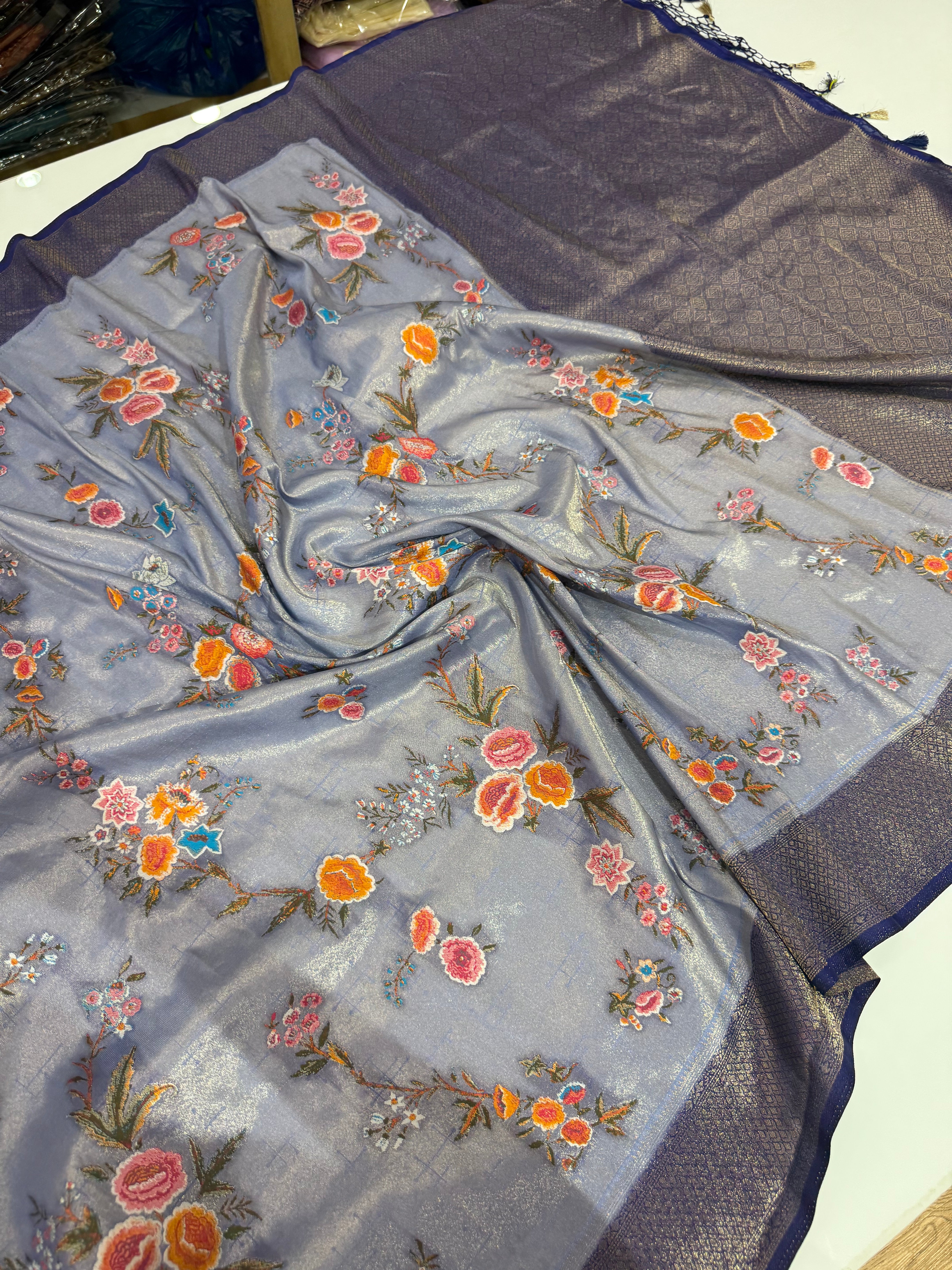 SSS-114 designer  kathan premium sarees