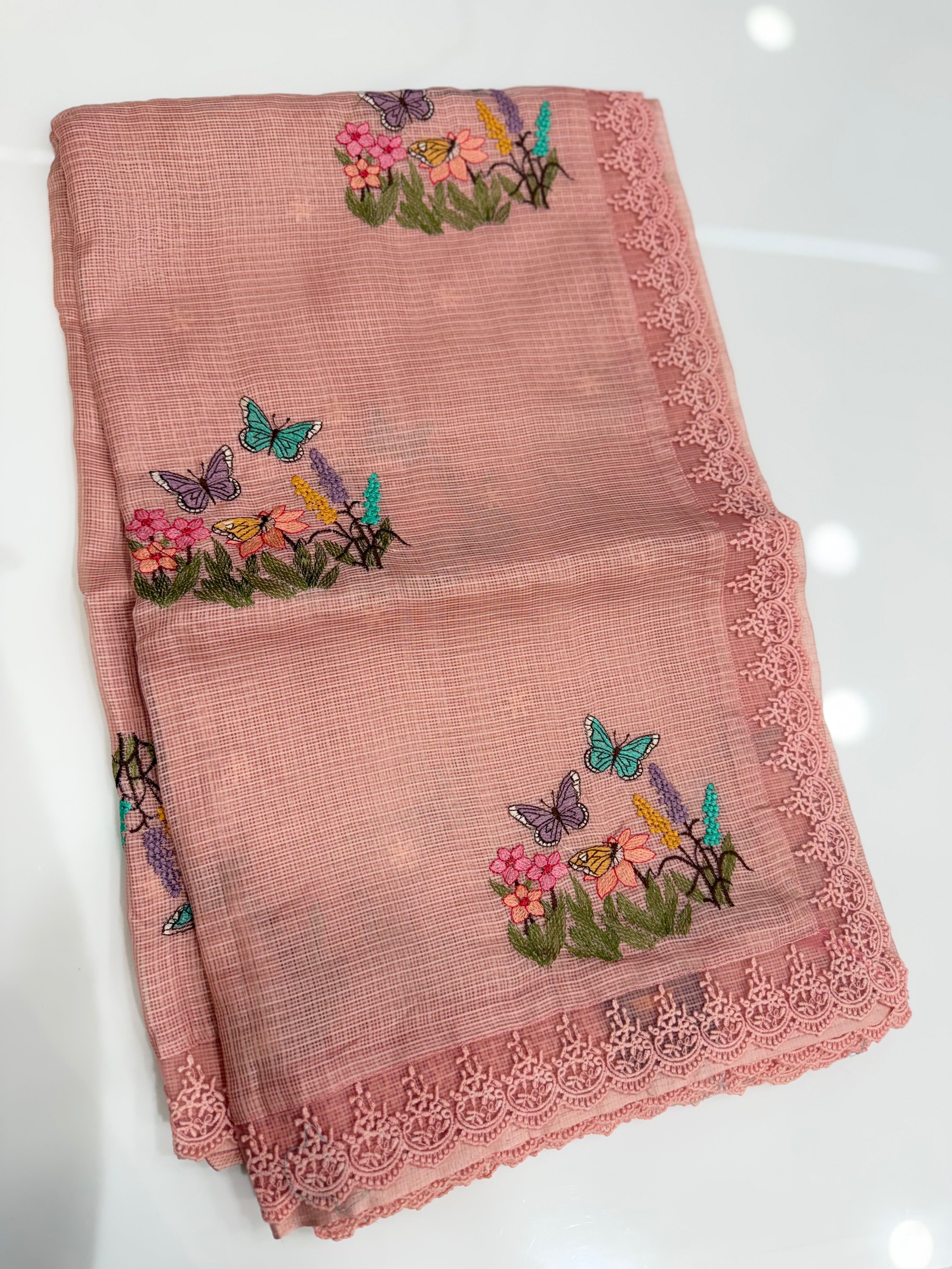 SSS-01 kotta embroidery sarees
