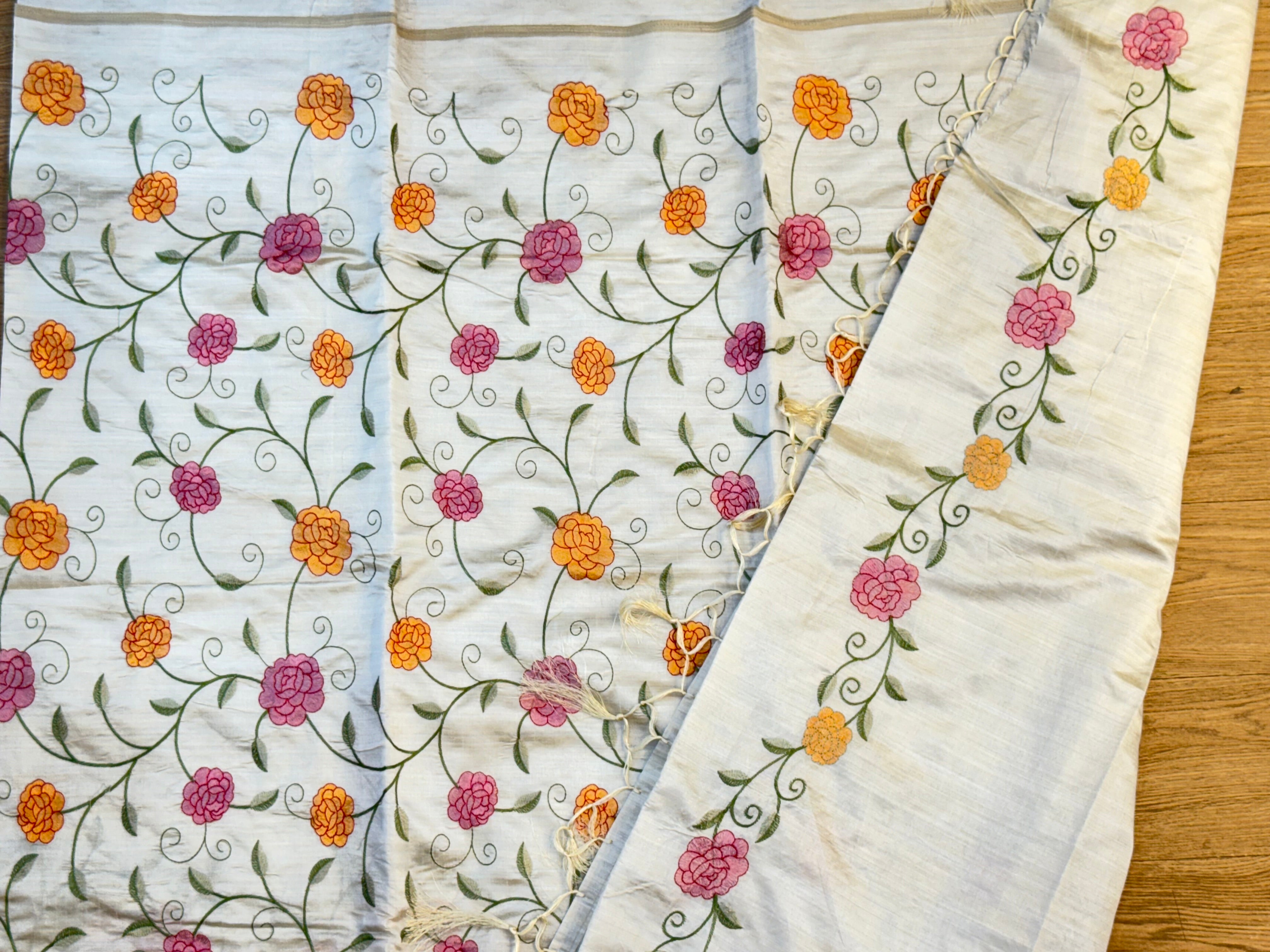 SSS-14tussar work sarees