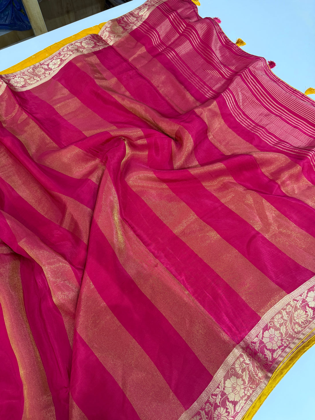 SSS-65 mashru sattin organza