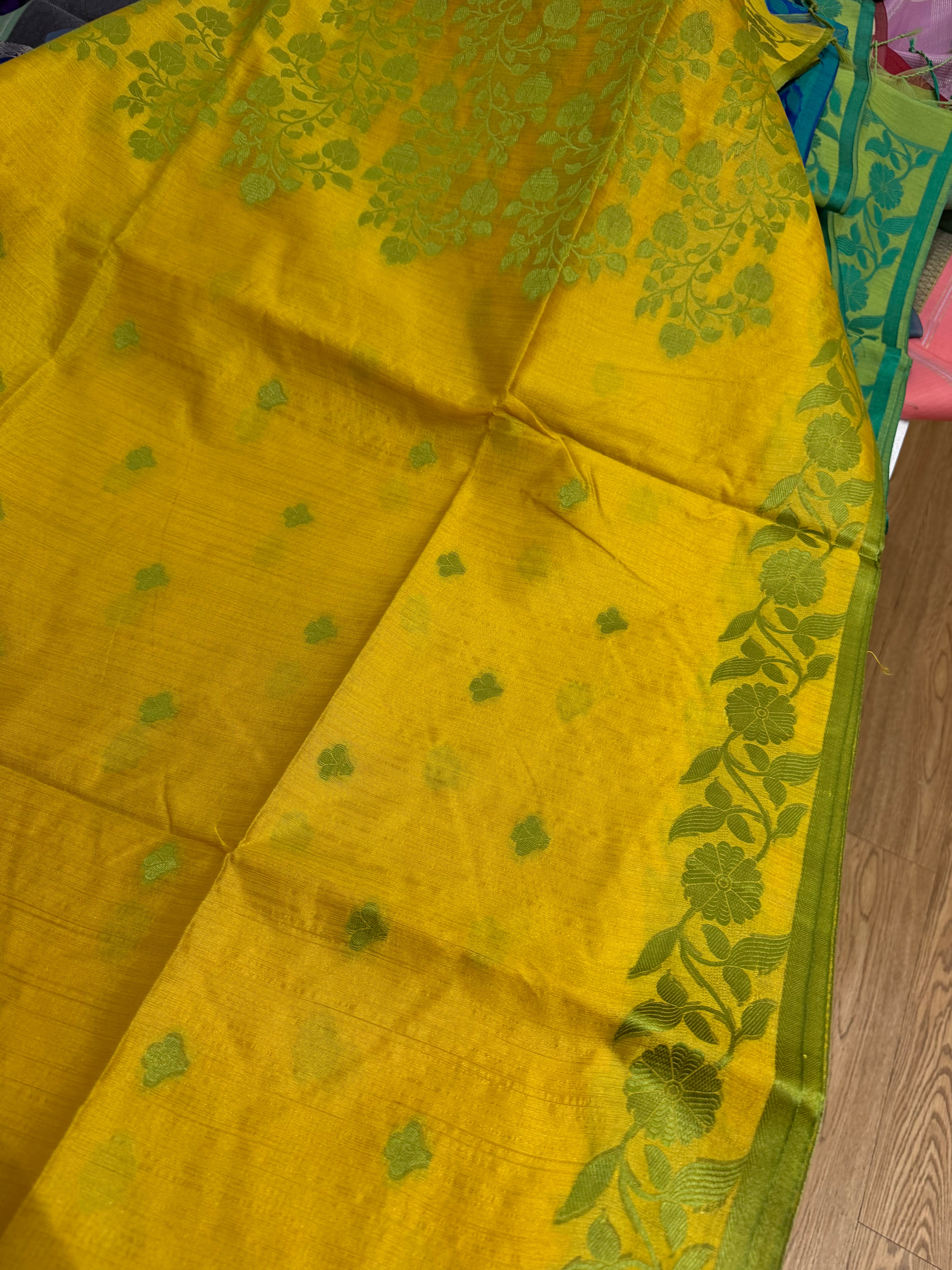 SSS:06 Semi tussar silk sarees