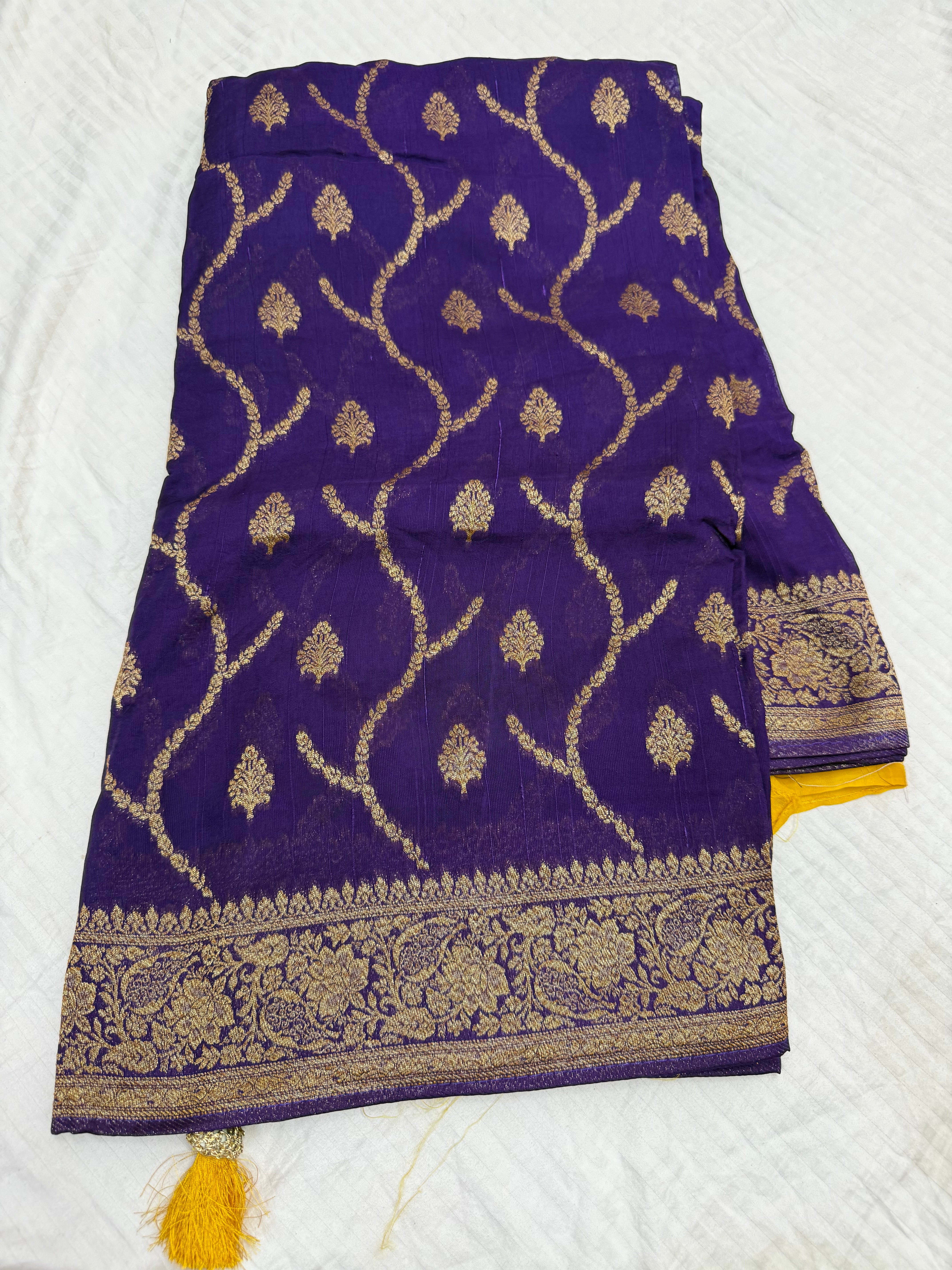 SSS-98 tussar work sarees