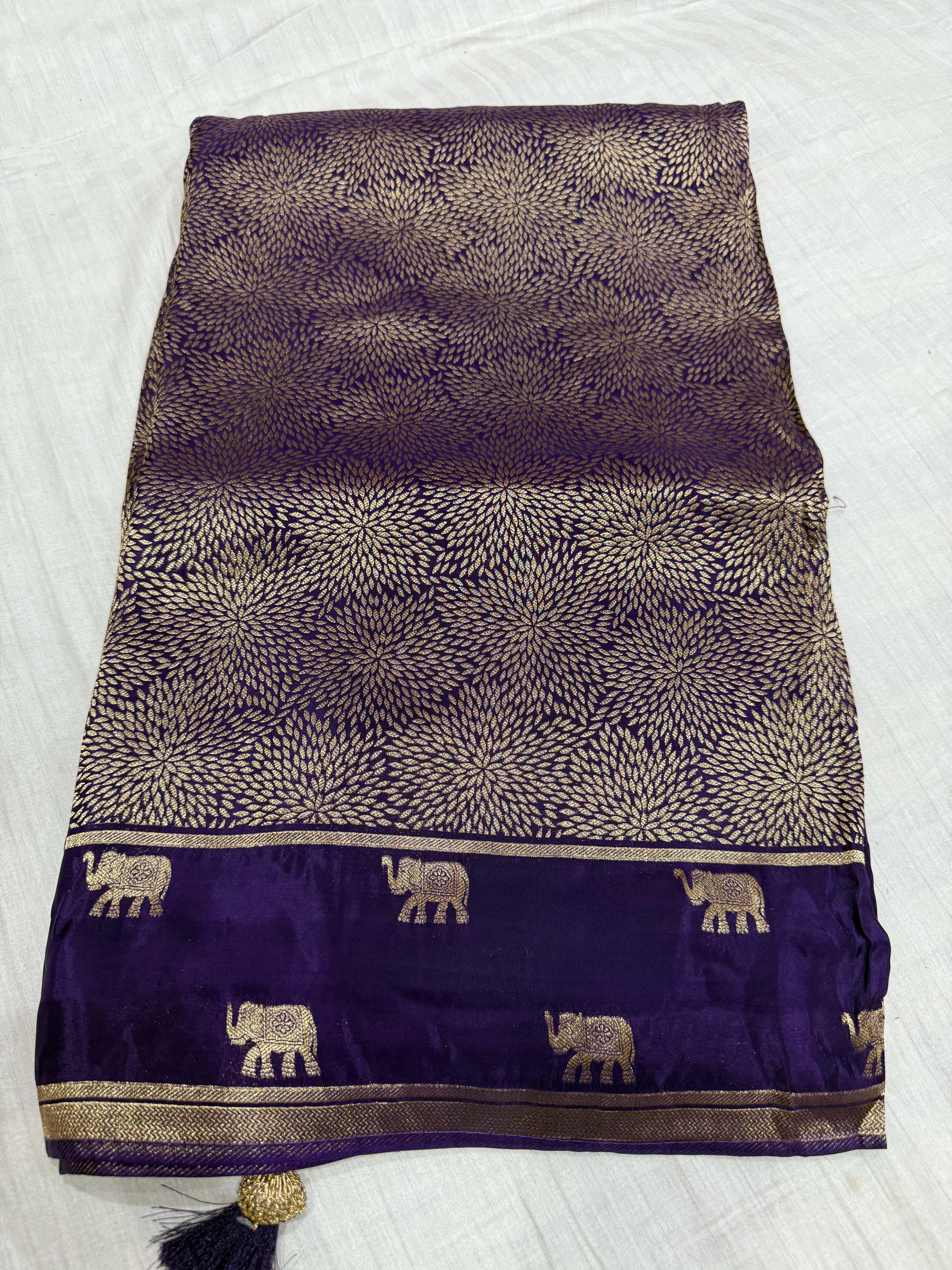 SSS- 50 mushru sattin banarasi ￼