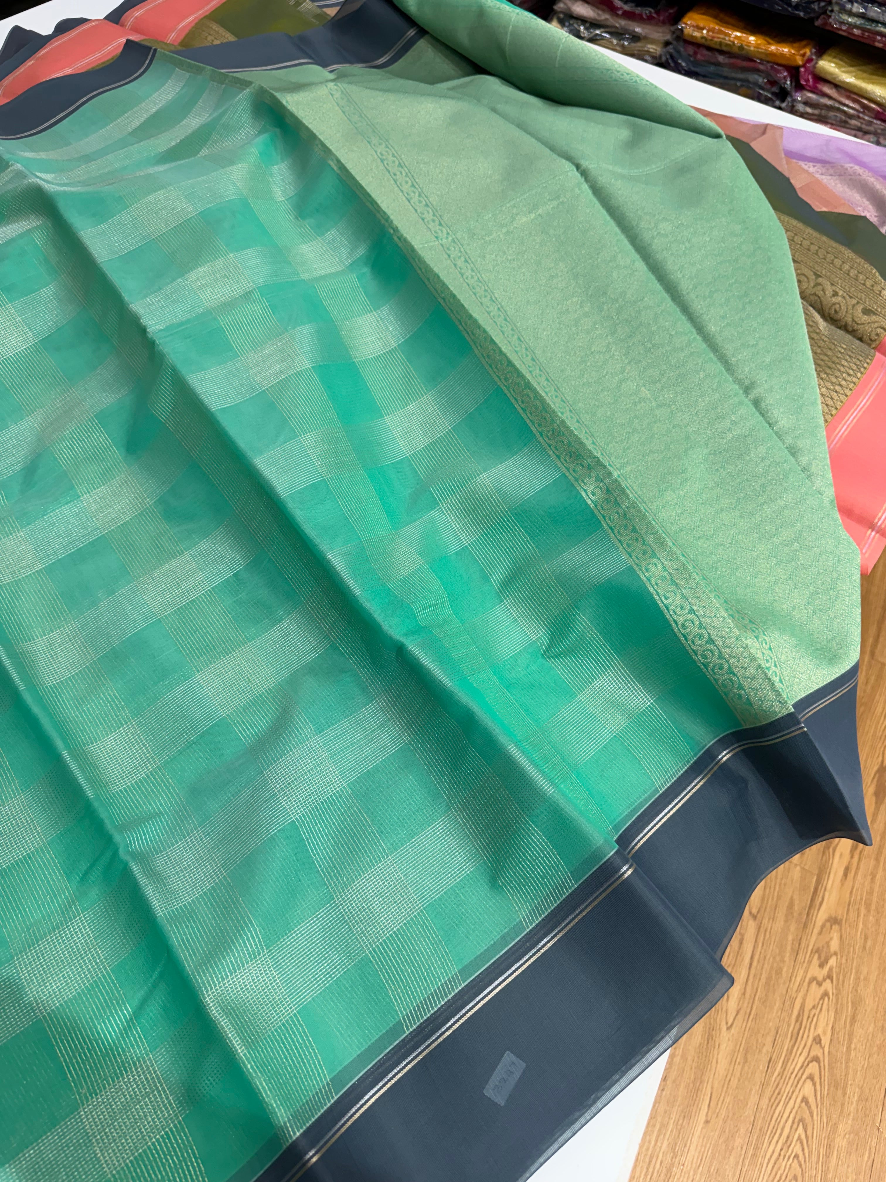 SSS-14 korvai sico pattu sarees