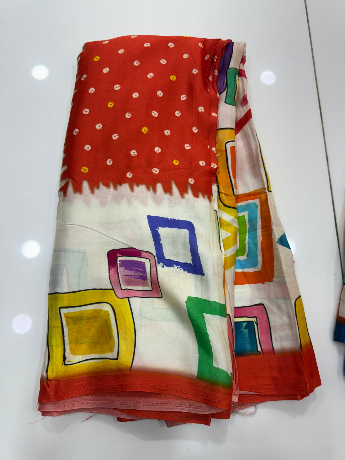 SSS-45 ajrak saree