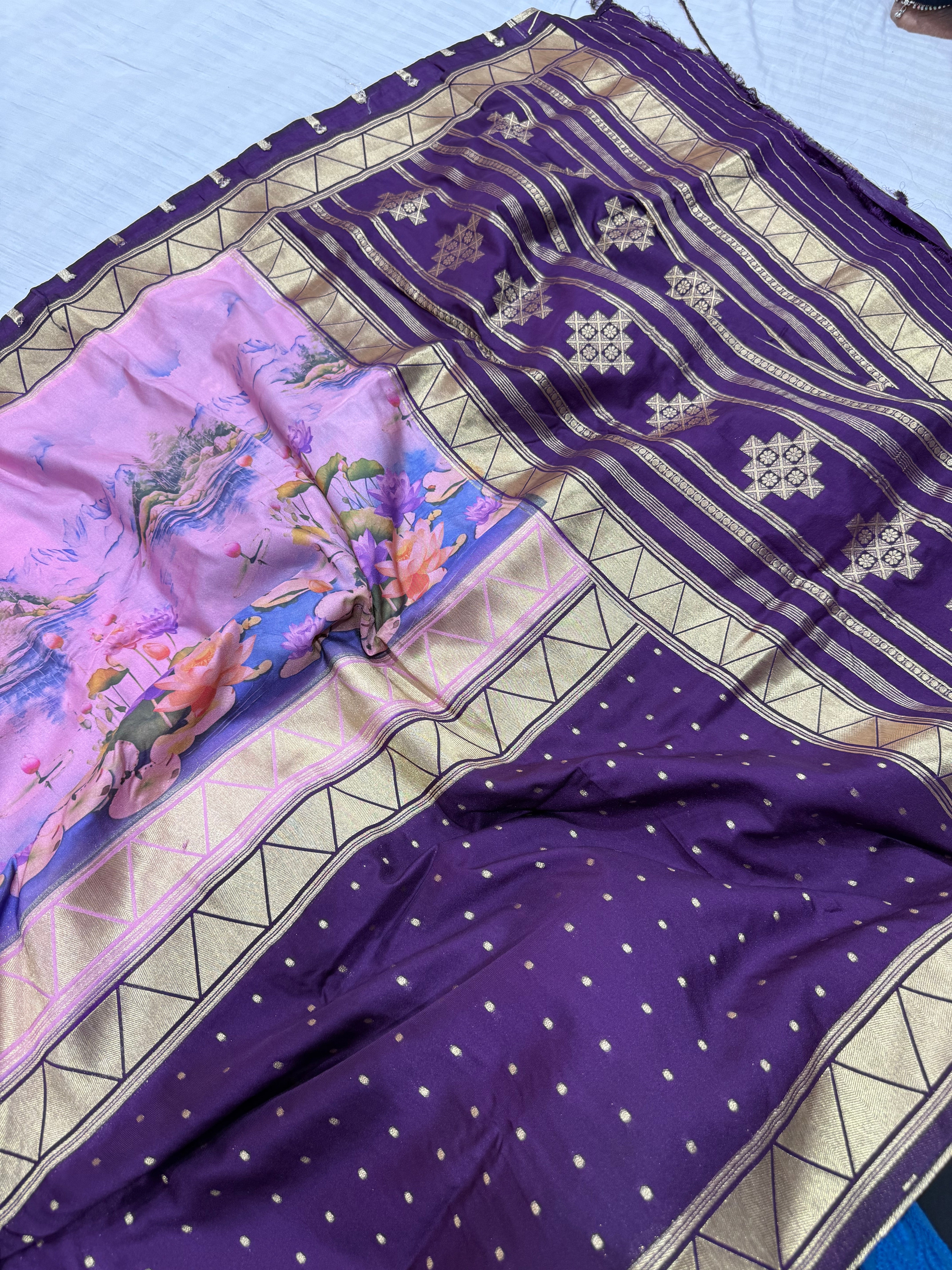 SSS-59 mysore silk crape