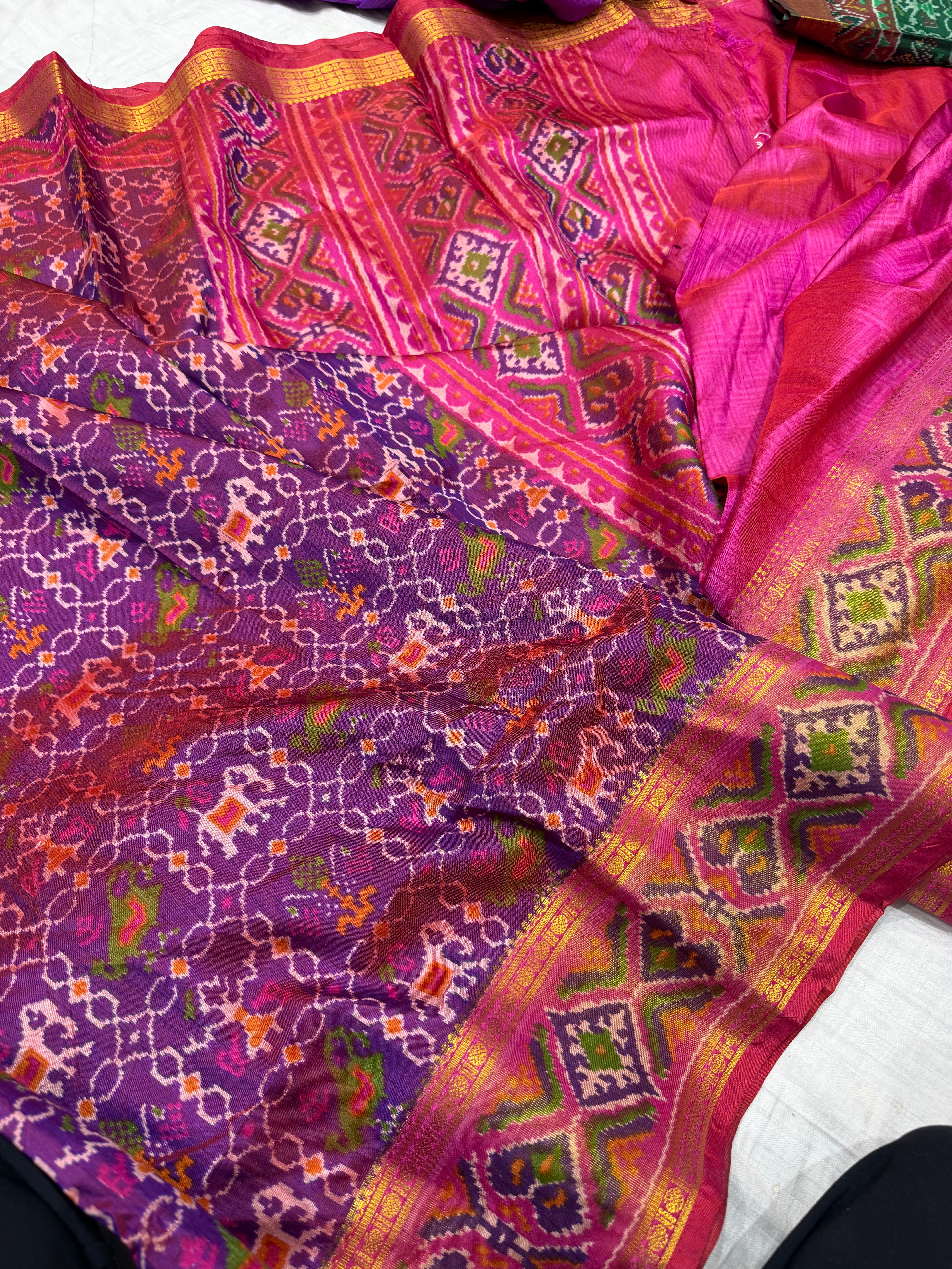SSS-30 kanchi ikat weaving